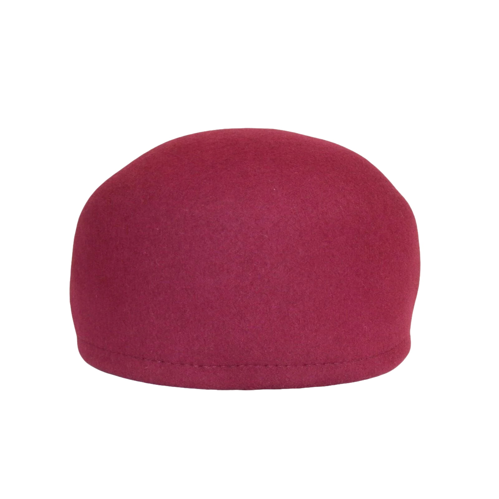 Men Fashion Classic Flannel Wool Ascot Ivy Hat by Bruno Capelo Tyson TY109A Wine - J.Valintin Men's Wear Legend - 98119