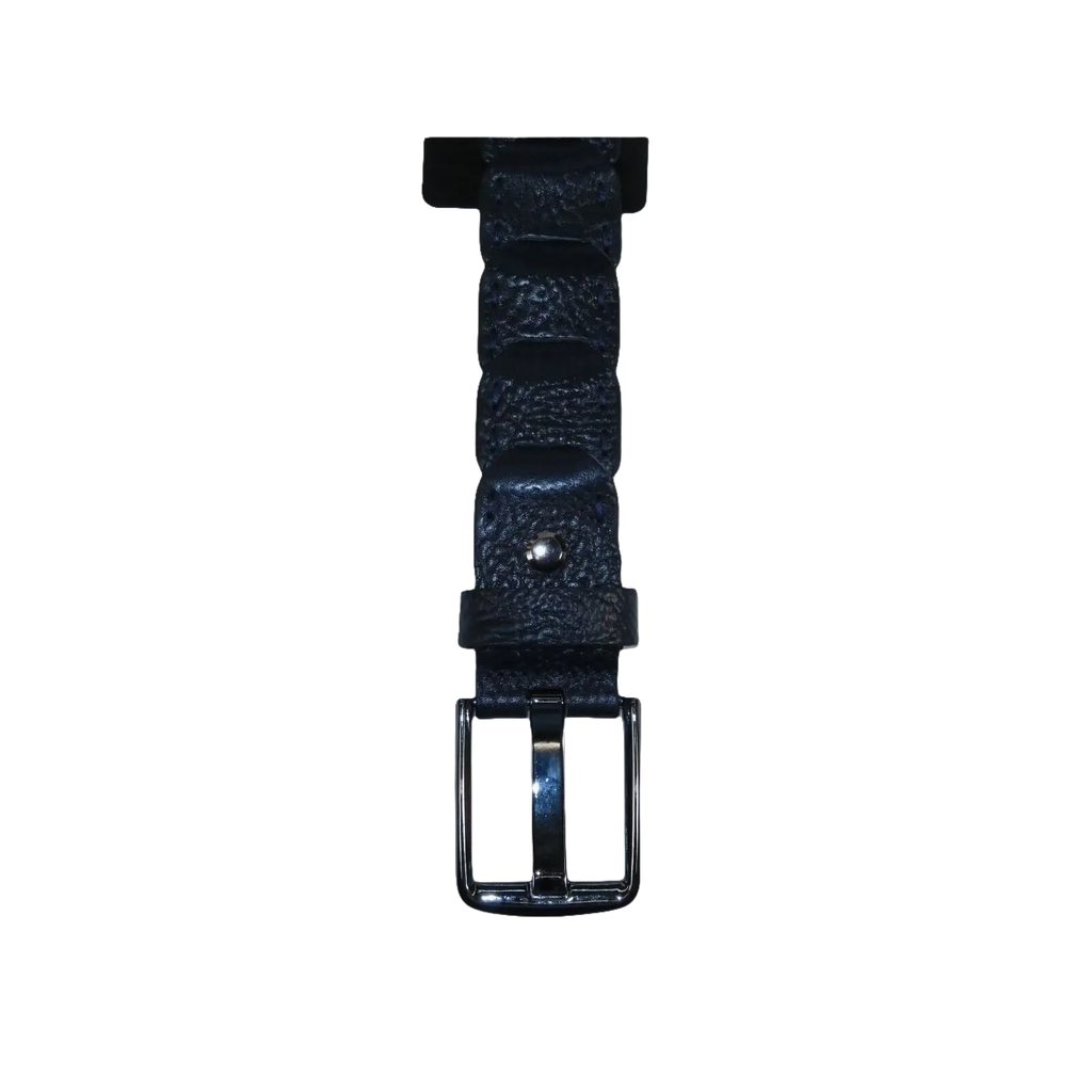 Men Genuine Leather Belt PIERO ROSSI Turkey Crocodile print Hand Stitch #69 navy - J.Valintin Men's Wear Legend - 97485