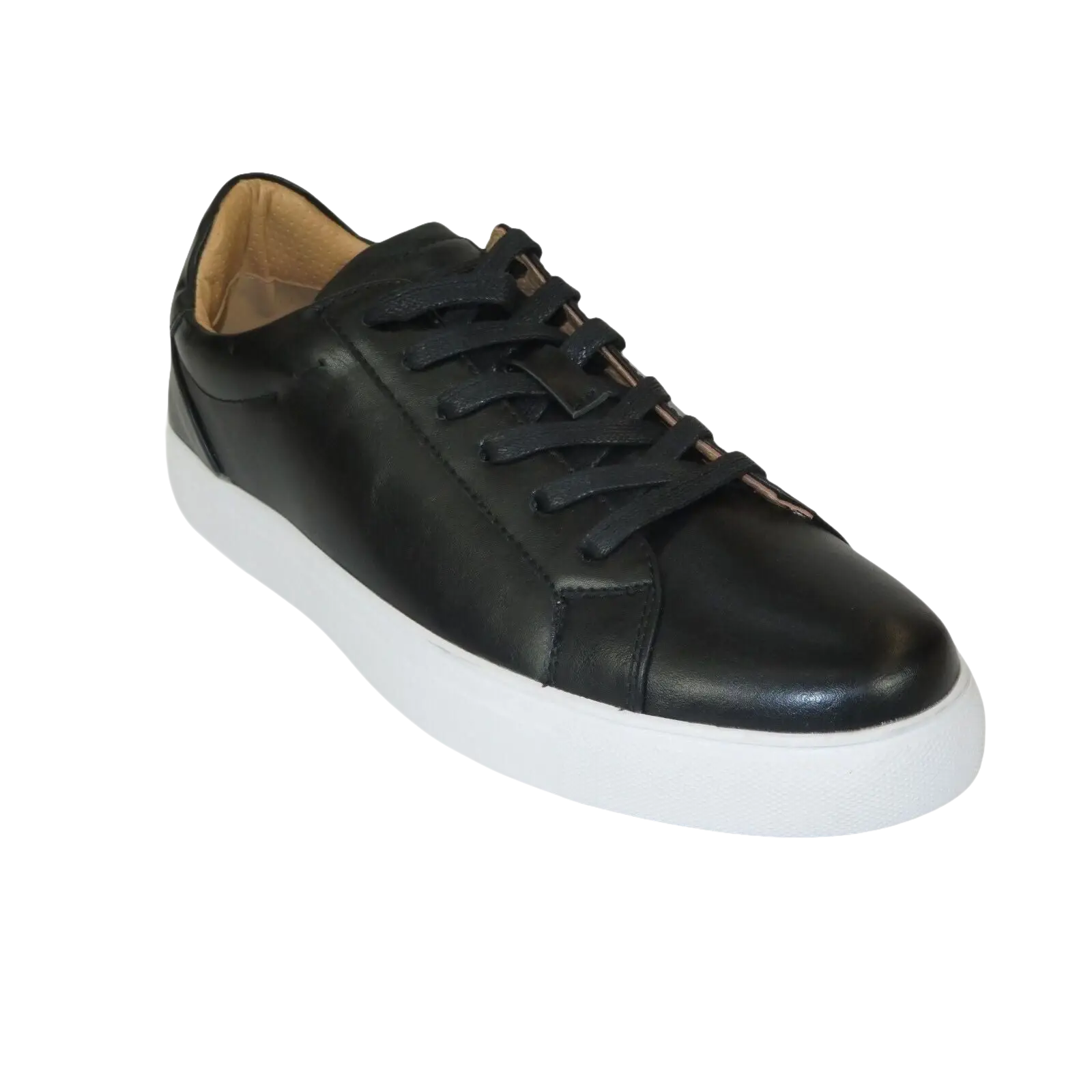 Men Harrison Myles Sneaker Dress Shoes Soft Comfort Lace Cushioned S2111 Black - J.Valintin Men's Wear Legend - 99046