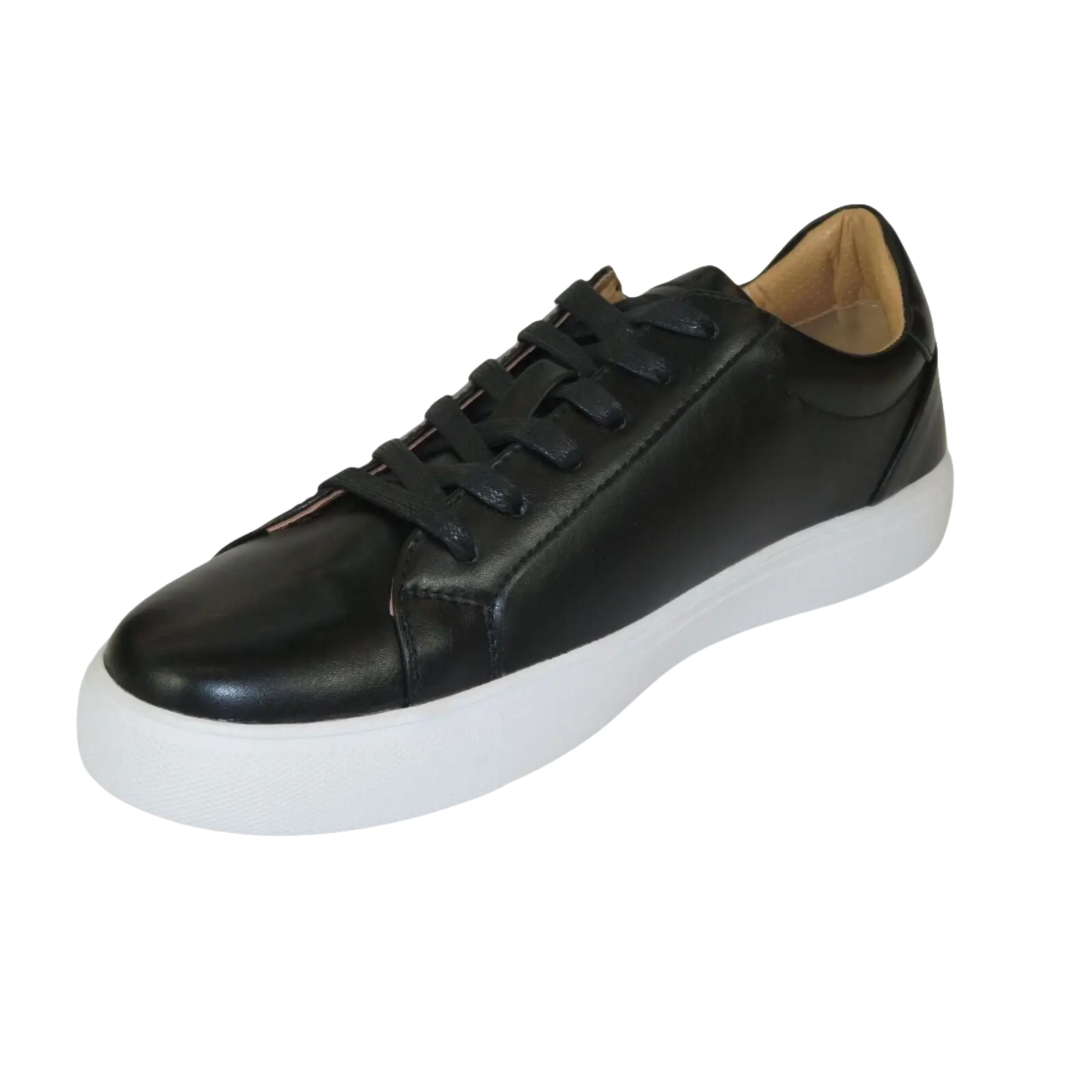 Men Harrison Myles Sneaker Dress Shoes Soft Comfort Lace Cushioned S2111 Black - J.Valintin Men's Wear Legend - 99046