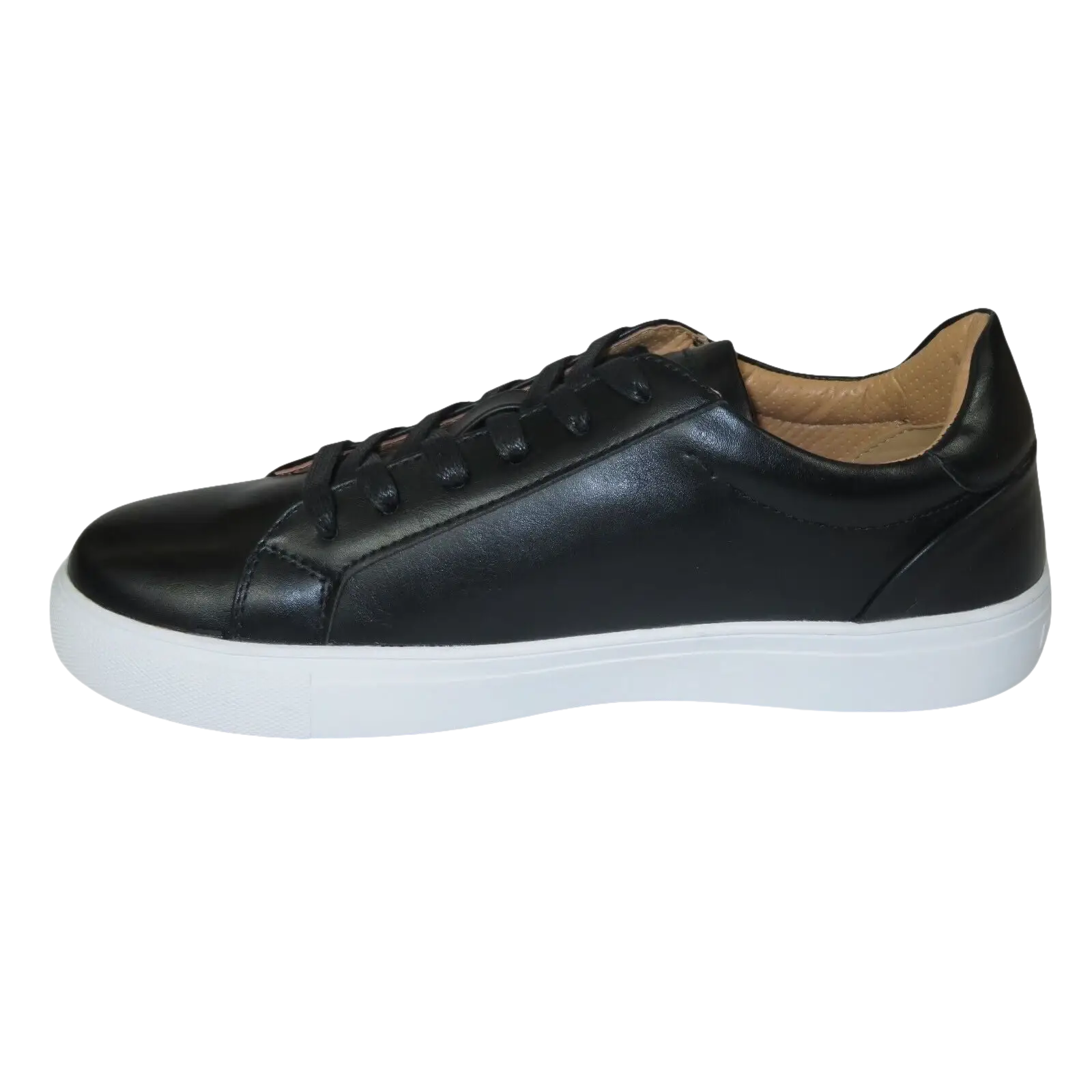 Men Harrison Myles Sneaker Dress Shoes Soft Comfort Lace Cushioned S2111 Black - J.Valintin Men's Wear Legend - 99046