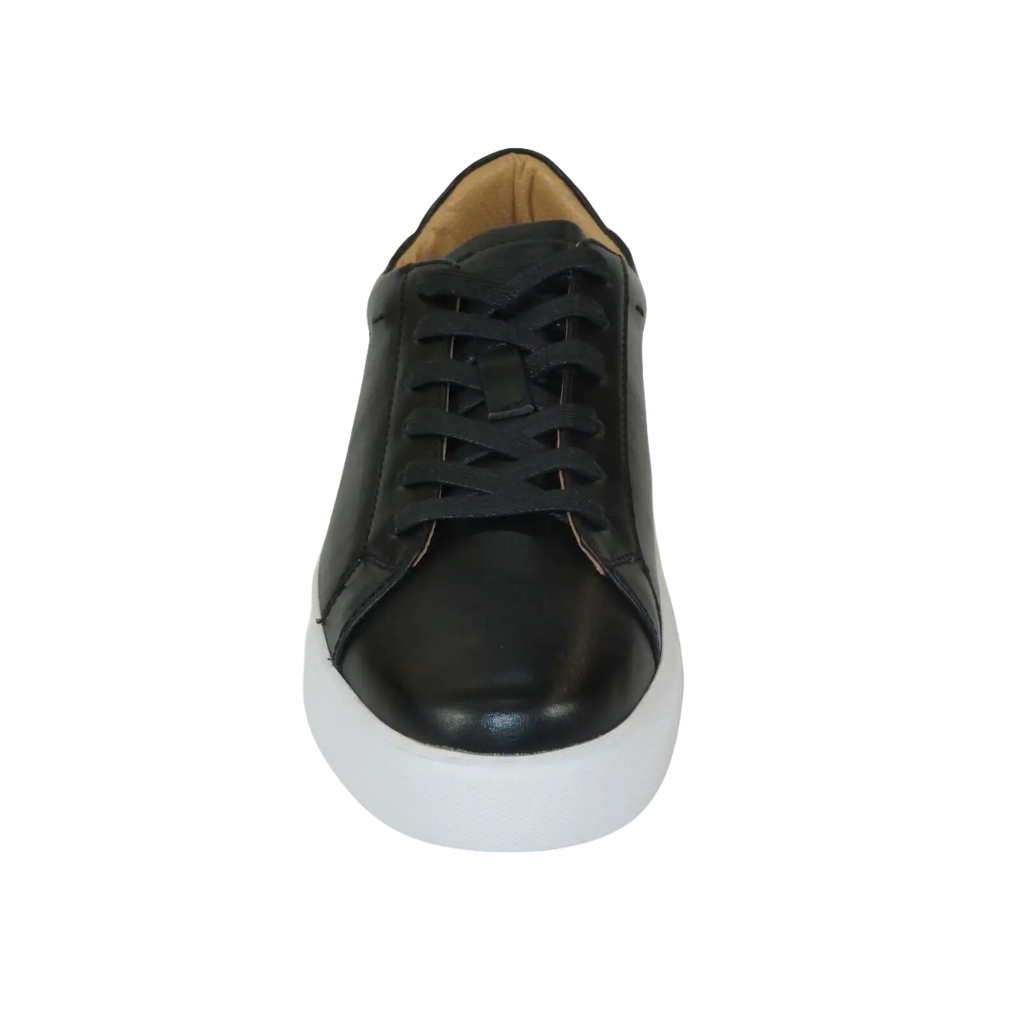 Men Harrison Myles Sneaker Dress Shoes Soft Comfort Lace Cushioned S2111 Black - J.Valintin Men's Wear Legend - 99046