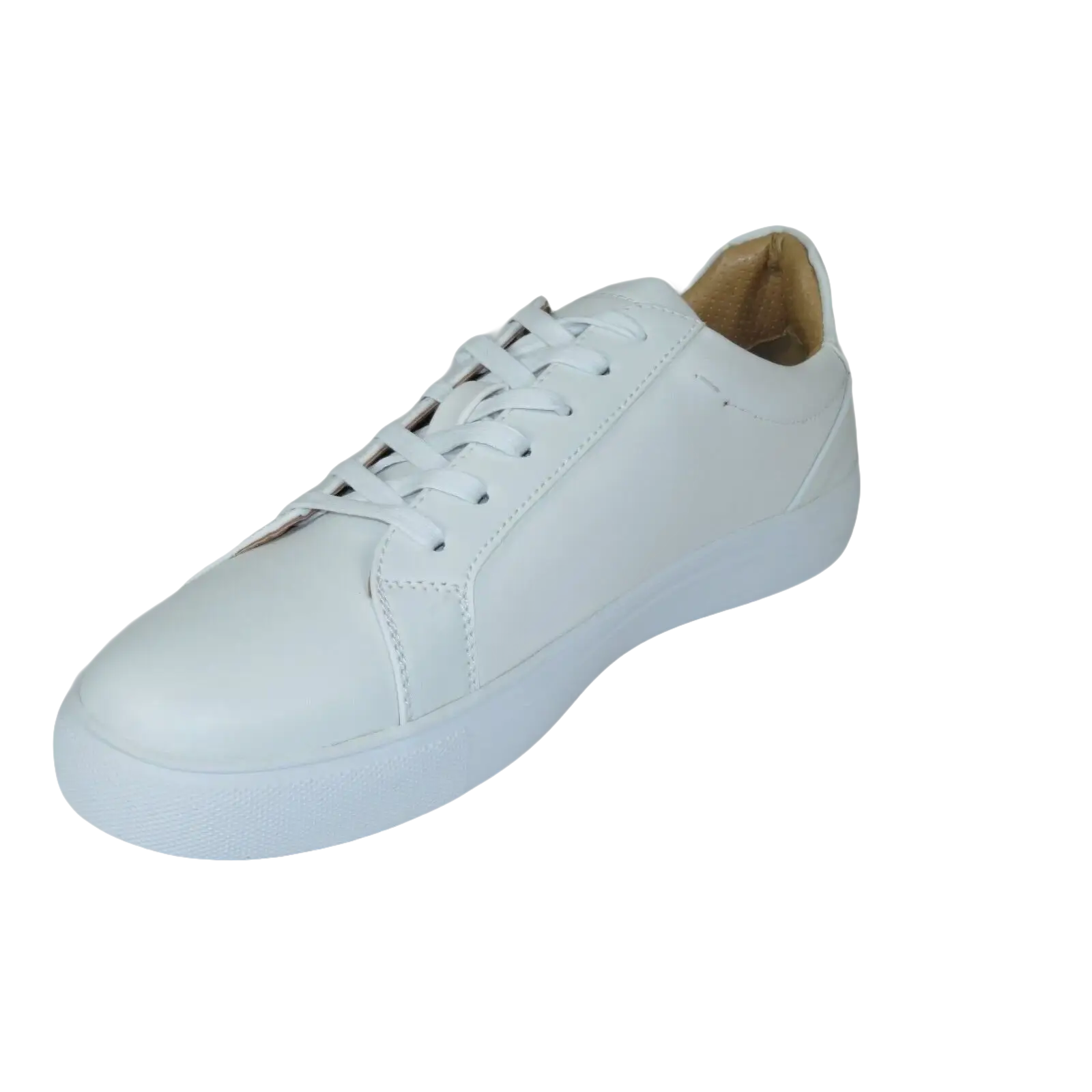 Men Harrison Myles Sneaker Dress Shoes Soft Comfort Lace Cushioned S2111 White - J.Valintin Men's Wear Legend - 99062