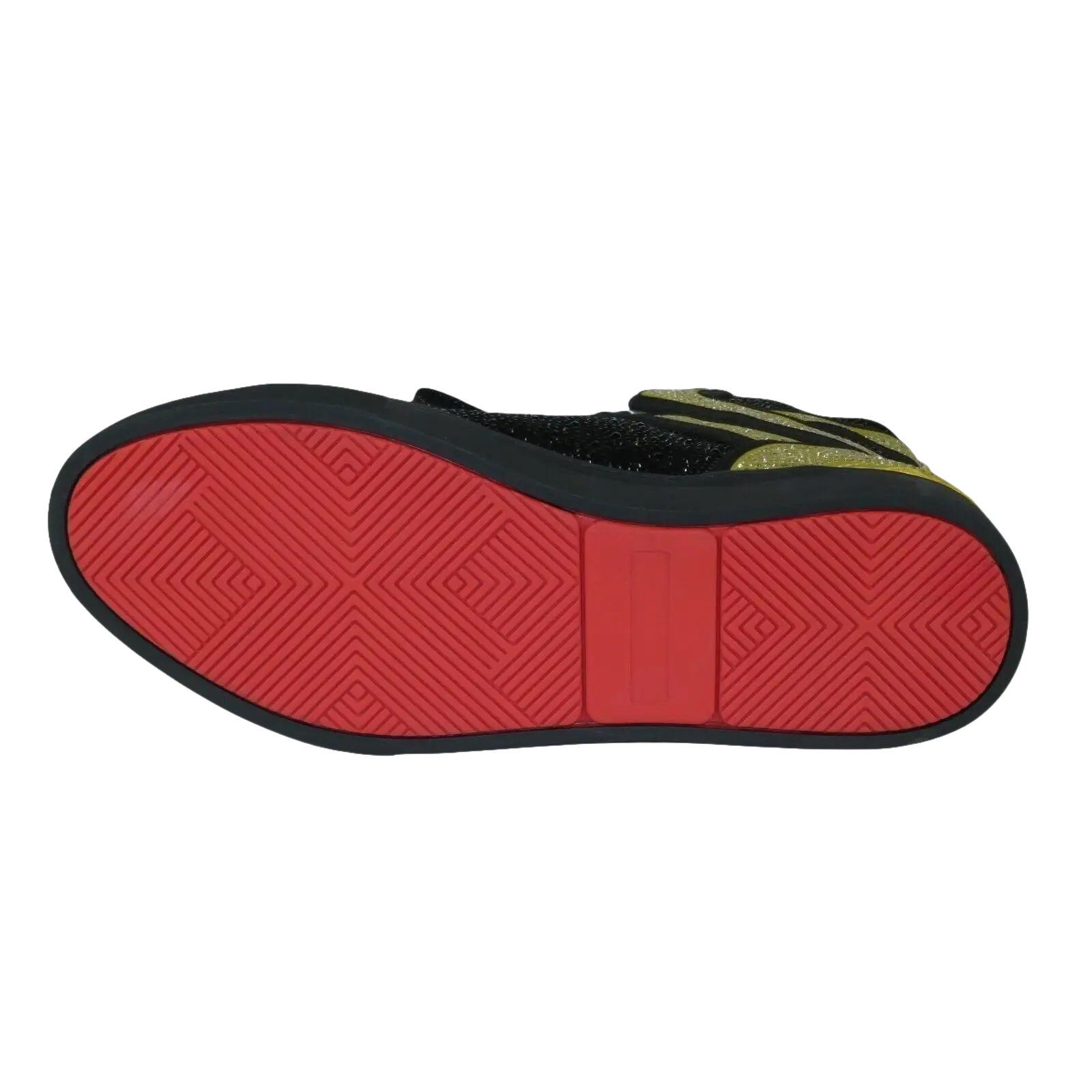 Men High Top Shoes By FIESSO AURELIO GARCIA ,Fancy Rhine stones 2402 Black Gold - J.Valintin Men's Wear Legend - 95011