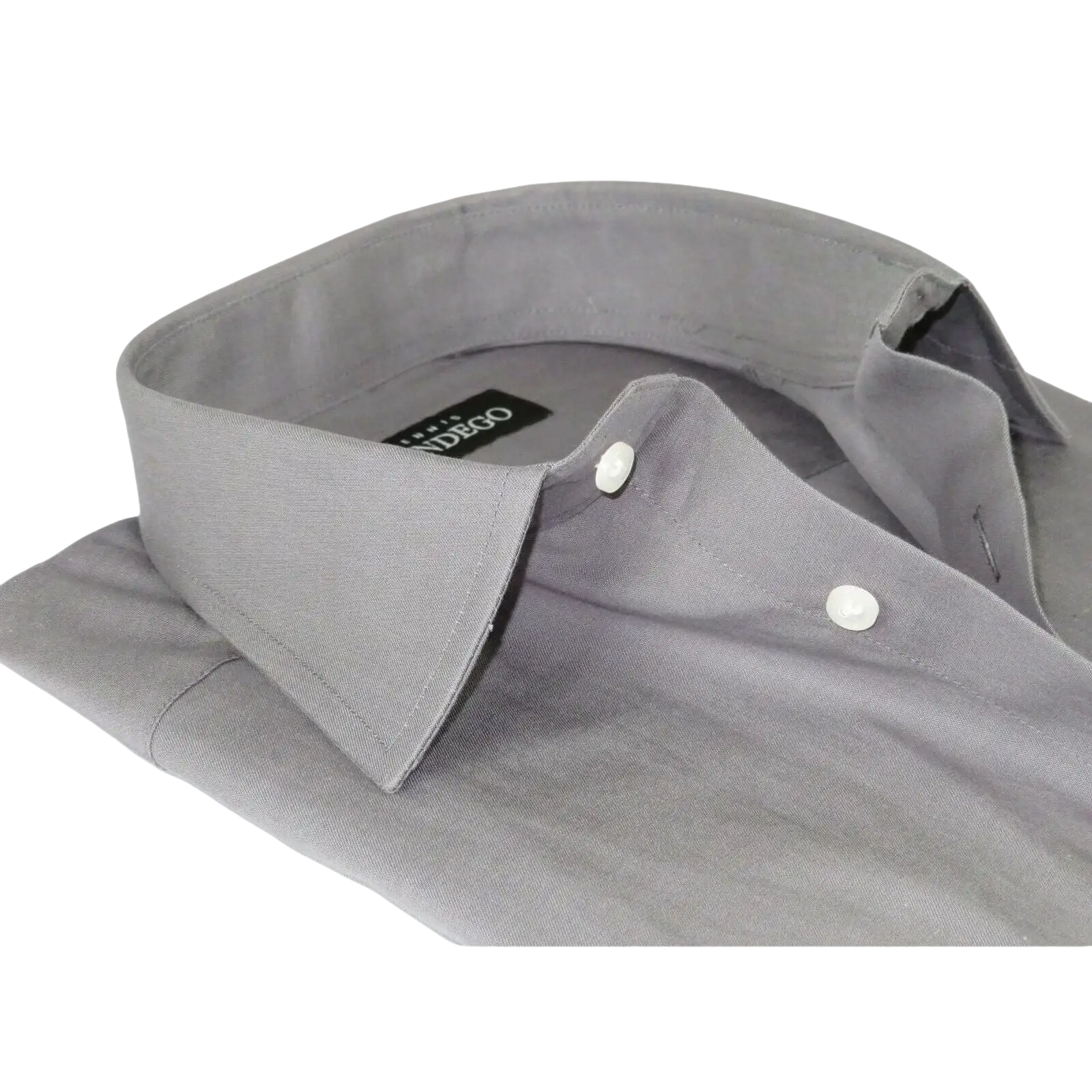 Men Mondego 100% Soft Cotton Dress Classic shirt Long Sleeves sn100 gray Solid - J.Valintin Men's Wear Legend - 4301