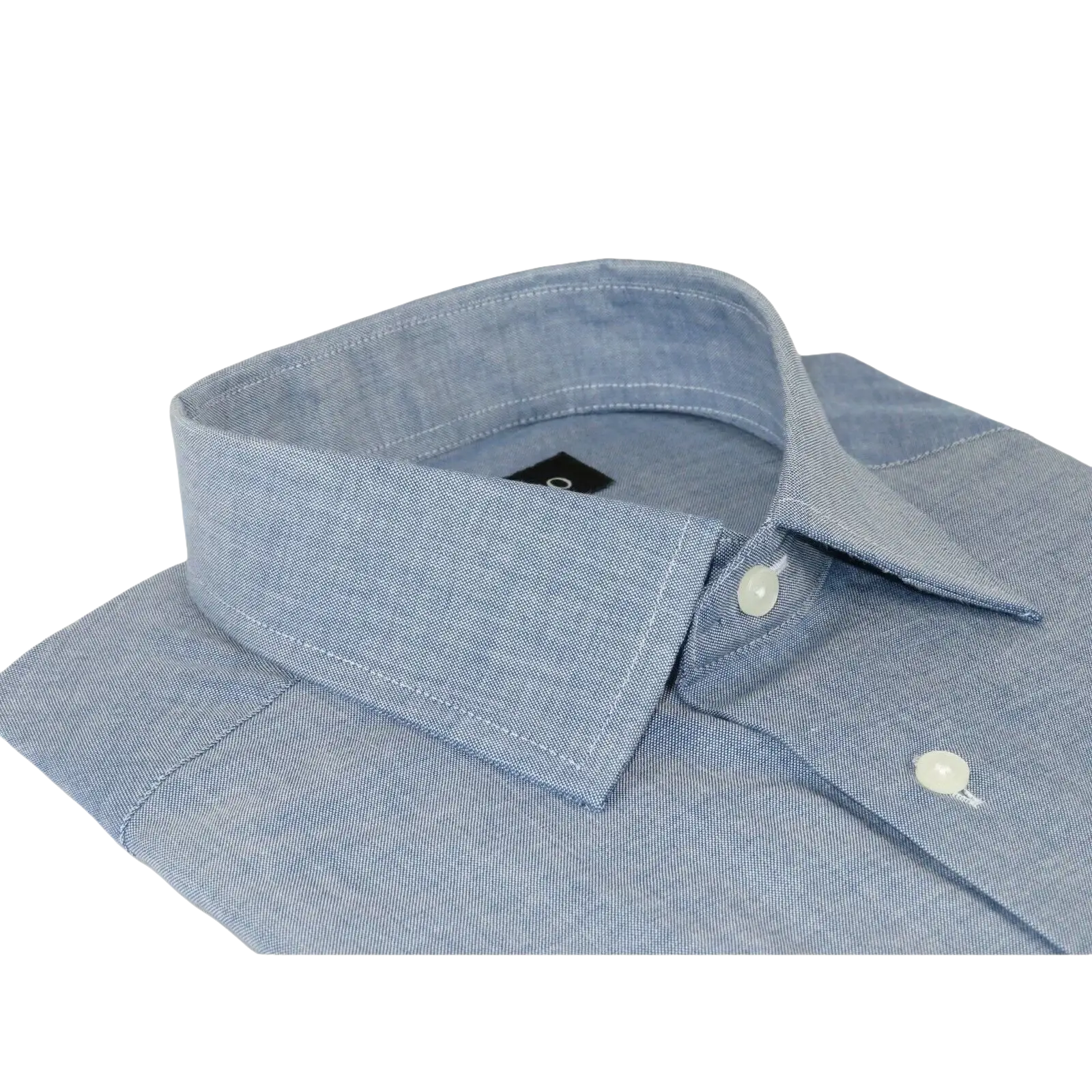 Men Mondego 100% Soft Cotton Dress Classic shirt Long Sleeves sn2200 Denim blue - J.Valintin Men's Wear Legend - 4352