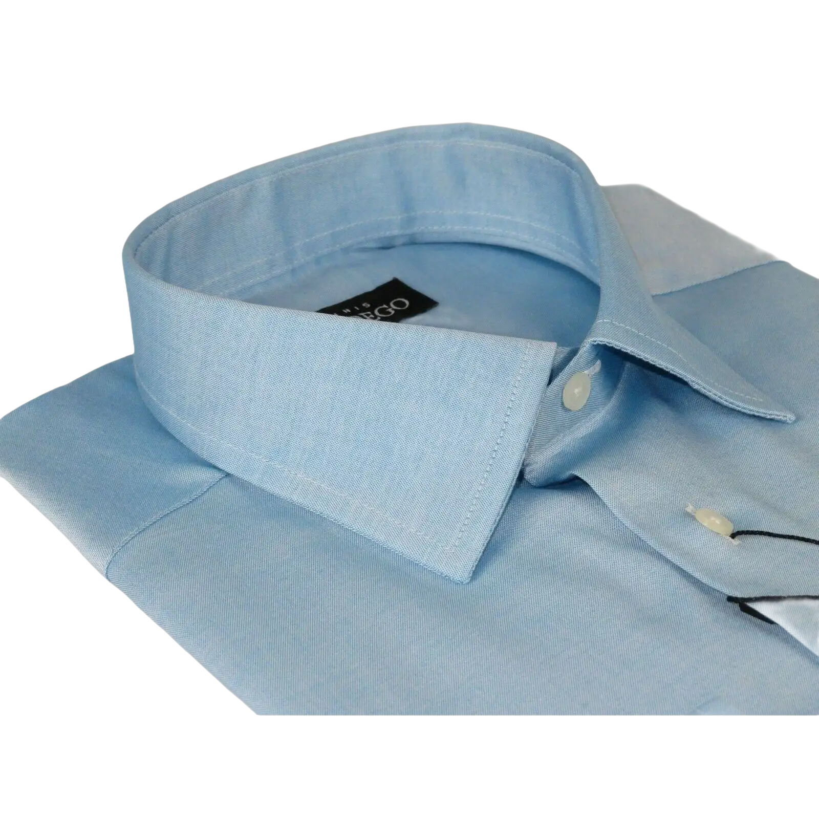 Men Mondego 100% Soft Cotton Dress Classic shirt Long Sleeves sn400 Solid Blue - J.Valintin Men's Wear Legend - 4327