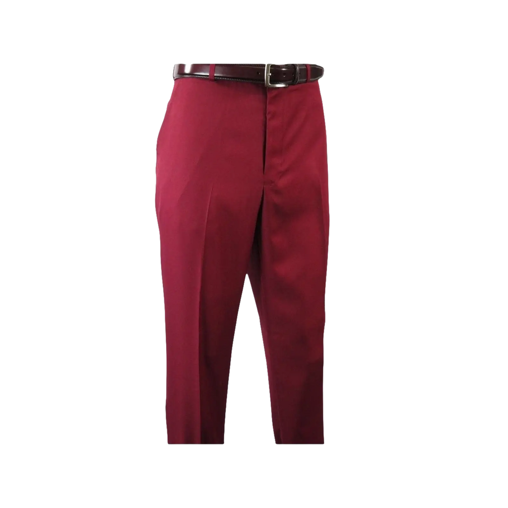 Men MONTIQUE 2pc Walking Leisure Suit Matching Set Short Sleeves 2211 Burgundy - J.Valintin Men's Wear Legend - 94730