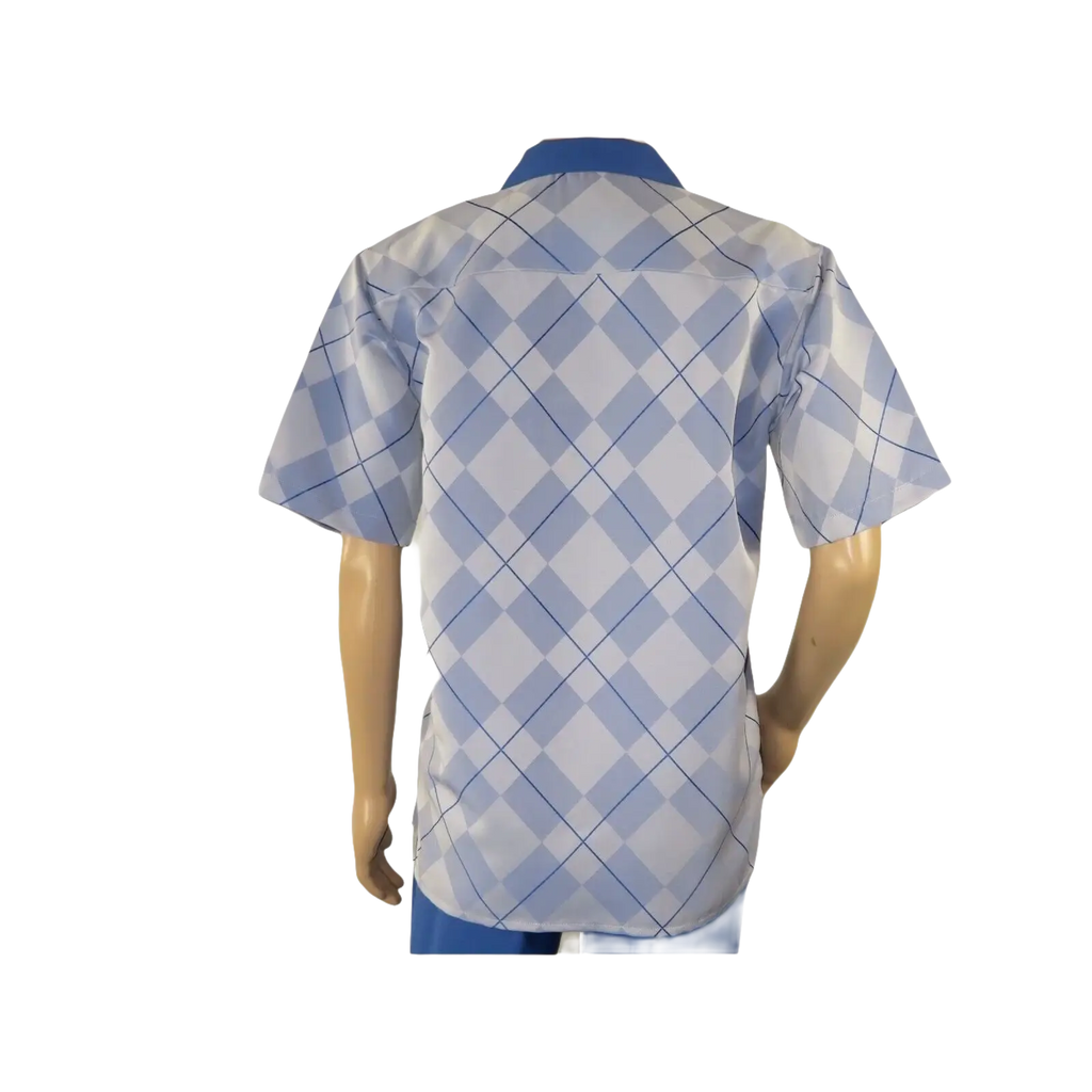 Men MONTIQUE 2pc Walking Leisure Suit Matching Set Short Sleeves 2216 Royal blue - J.Valintin Men's Wear Legend - 95746