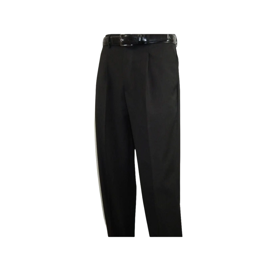 Men Pacelli Double Breasted Suit Classic Peak Lapel Pleated pants GILBERT Black - J.Valintin Men's Wear Legend - 98333