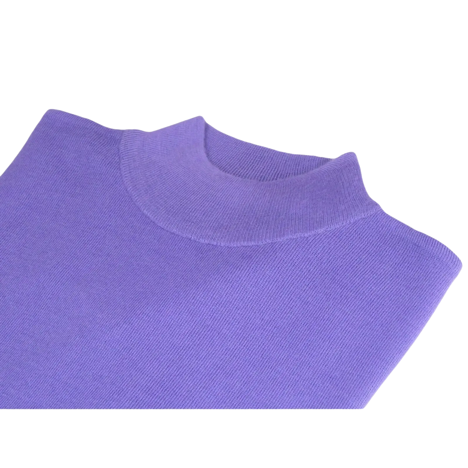 Men PRINCELY Soft Comfortable Merinos Wool Sweater Knits Mock 1011 - 00 Lilac - J.Valintin Men's Wear Legend - 96681