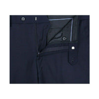 Men Renoir Suit Super 140s Soft Wool 2Button Side Vent Classic Fit 508 - 19 Navy - J.Valintin Men's Wear Legend - 73399