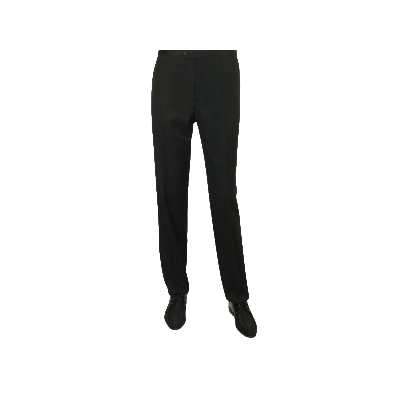 Men Renoir Tuxedo Two Button Notch Formal Satin Lapel Classic Fit 201 - 1 Black - J.Valintin Men's Wear Legend - 21662