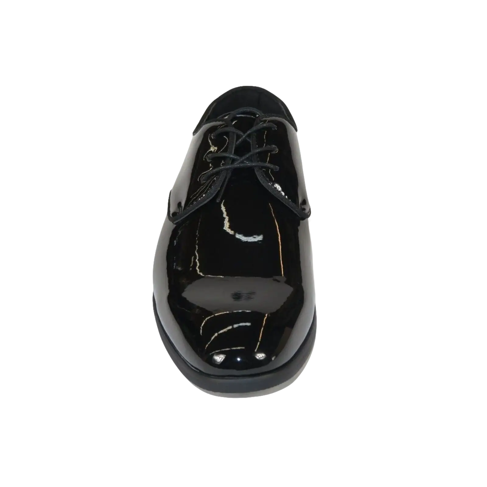 Men Santino Luciano Formal Dress Shoes Patent Leather Shiny Lace up F414 Black - J.Valintin Men's Wear Legend - 99038