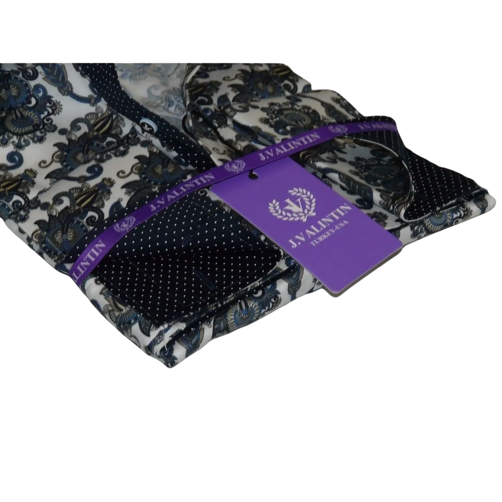 Men Shirt J.Valintin Turkey Usa 100% Egyptian Cotton Axxess Style A113 - 11 Blue - J.Valintin Men's Wear Legend - 3642