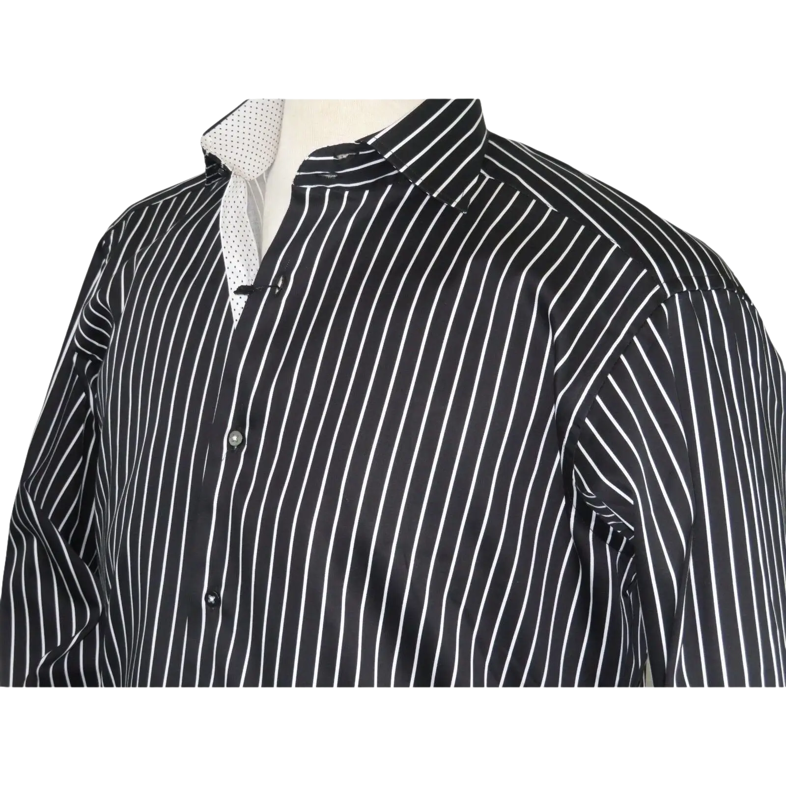 Men Shirt J.Valintin Turkey - Usa 100% Egyption Cotton Axxess Style 1594 - 14 Black - J.Valintin Men's Wear Legend - 1558