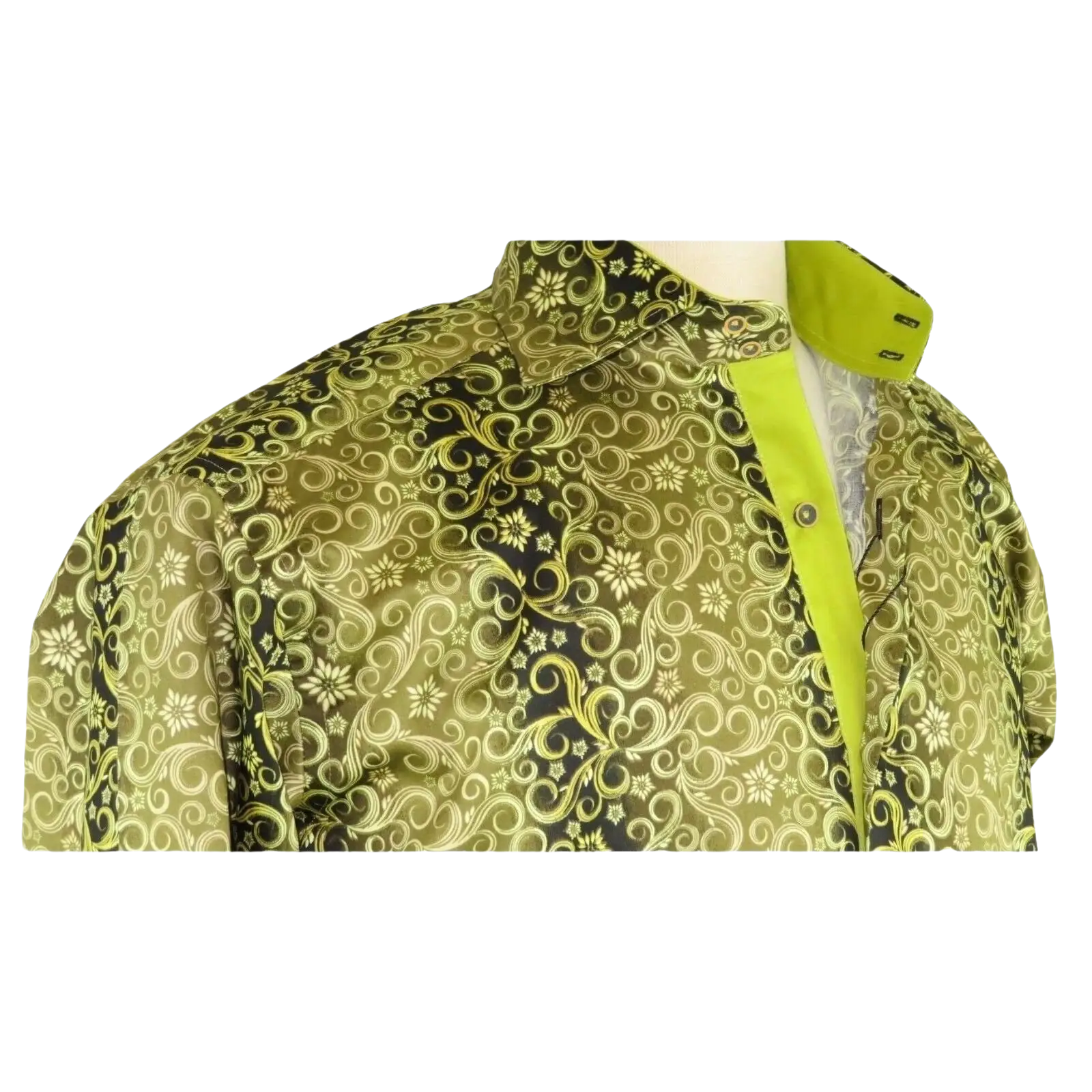 Men Shirt J.Valintin Turkey - Usa 100% Egyption Cotton Axxess Style 1646 - 08 Olive - J.Valintin Men's Wear Legend - 2704