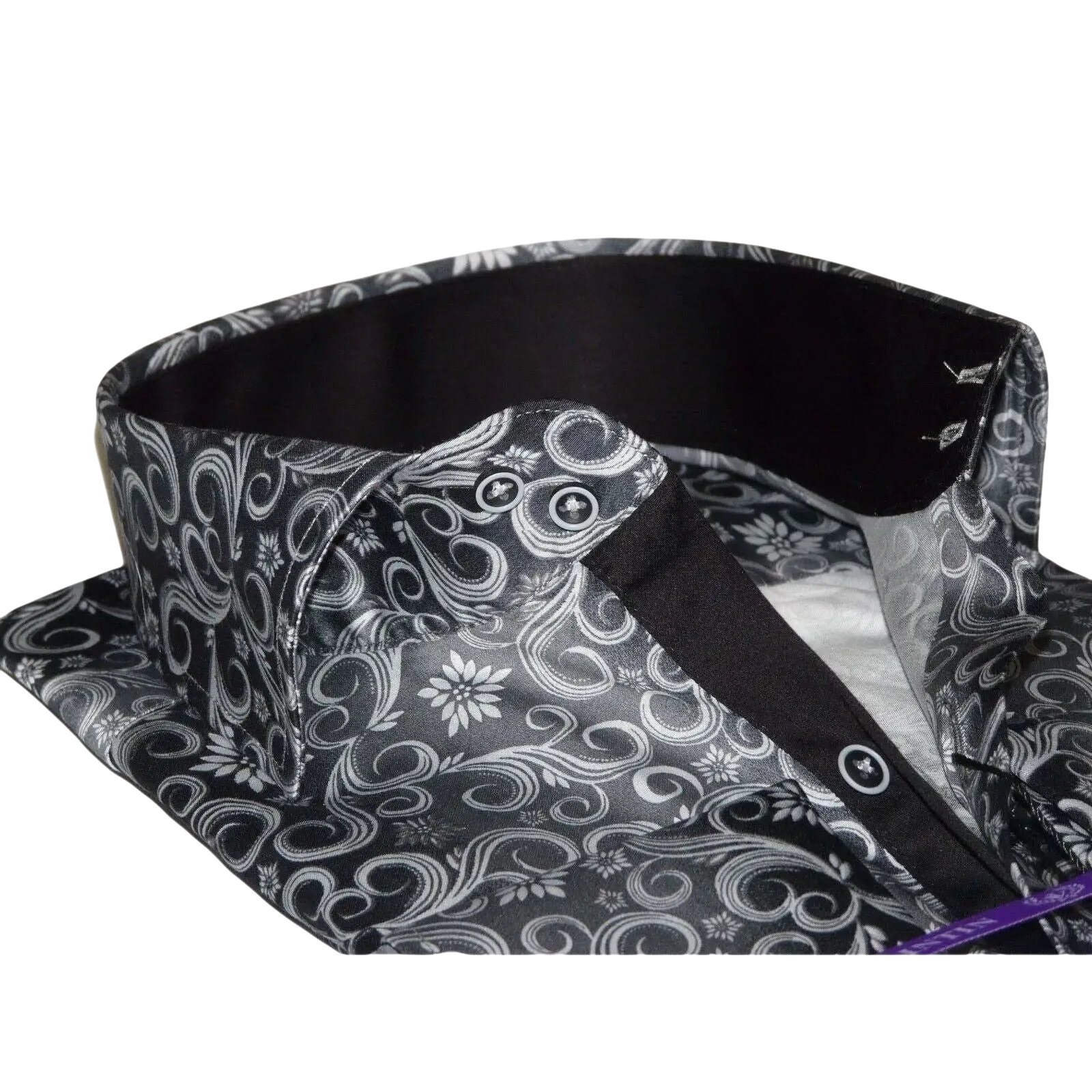 Men Shirt J.Valintin Turkey - Usa 100% Egyption Cotton Axxess Style 7164 - 10 gray - J.Valintin Men's Wear Legend - 3624