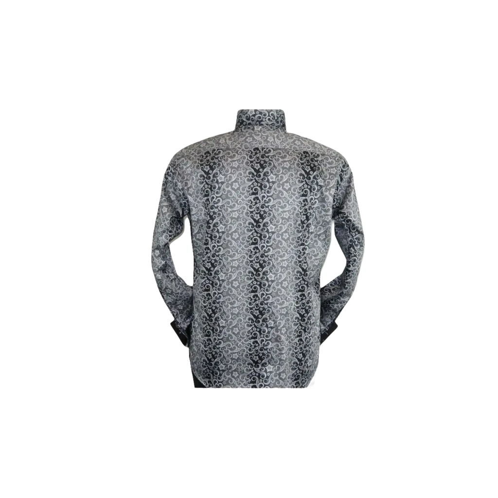 Men Shirt J.Valintin Turkey - Usa 100% Egyption Cotton Axxess Style 7164 - 10 gray - J.Valintin Men's Wear Legend - 3624