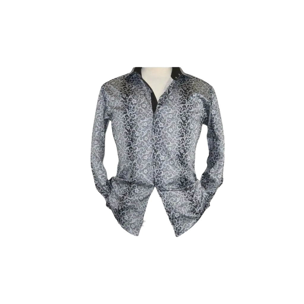 Men Shirt J.Valintin Turkey - Usa 100% Egyption Cotton Axxess Style 7164 - 10 gray - J.Valintin Men's Wear Legend - 3624