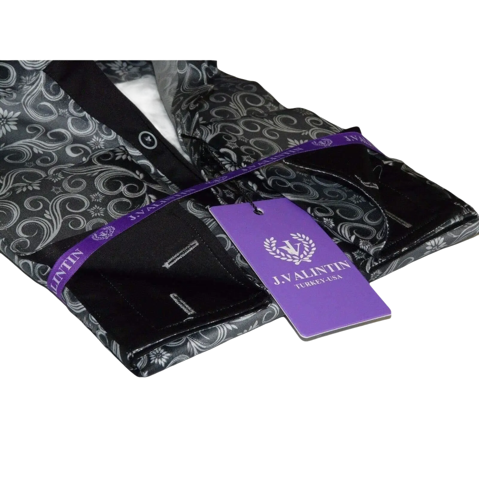 Men Shirt J.Valintin Turkey - Usa 100% Egyption Cotton Axxess Style 7164 - 10 gray - J.Valintin Men's Wear Legend - 3624