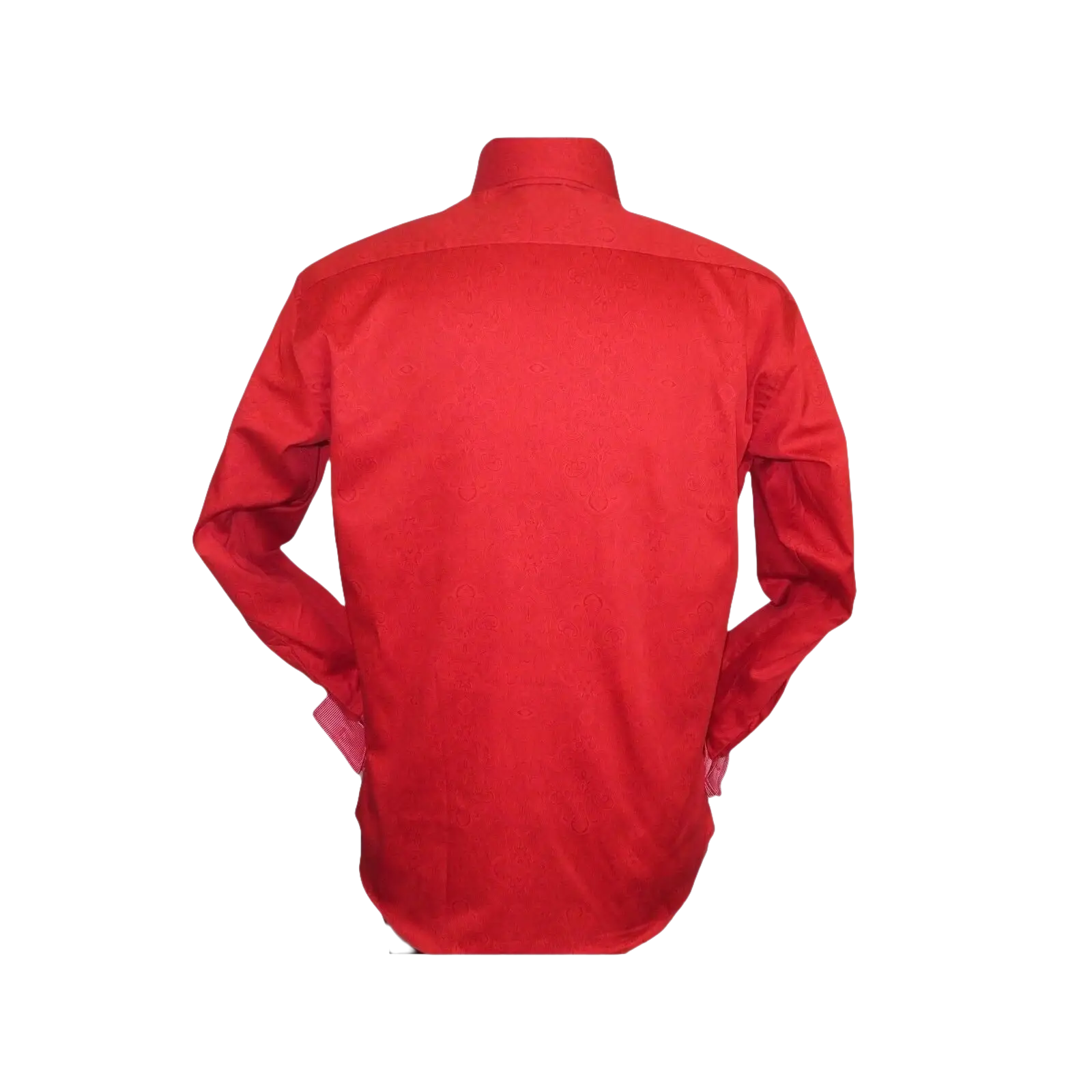 Men Shirt J.Valintin Turkey Usa Egyption Cotton Axxess Style 1514 Christmas Red - J.Valintin Men's Wear Legend - 4887