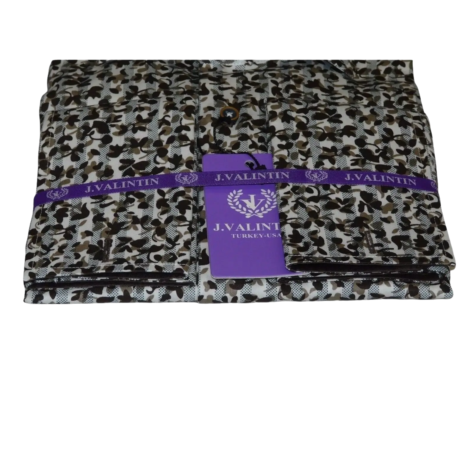 Men Shirt J.Valintin Turkey Usa Egyption Cotton Axxess Style 3T39 - 04 brown - J.Valintin Men's Wear Legend - 4934