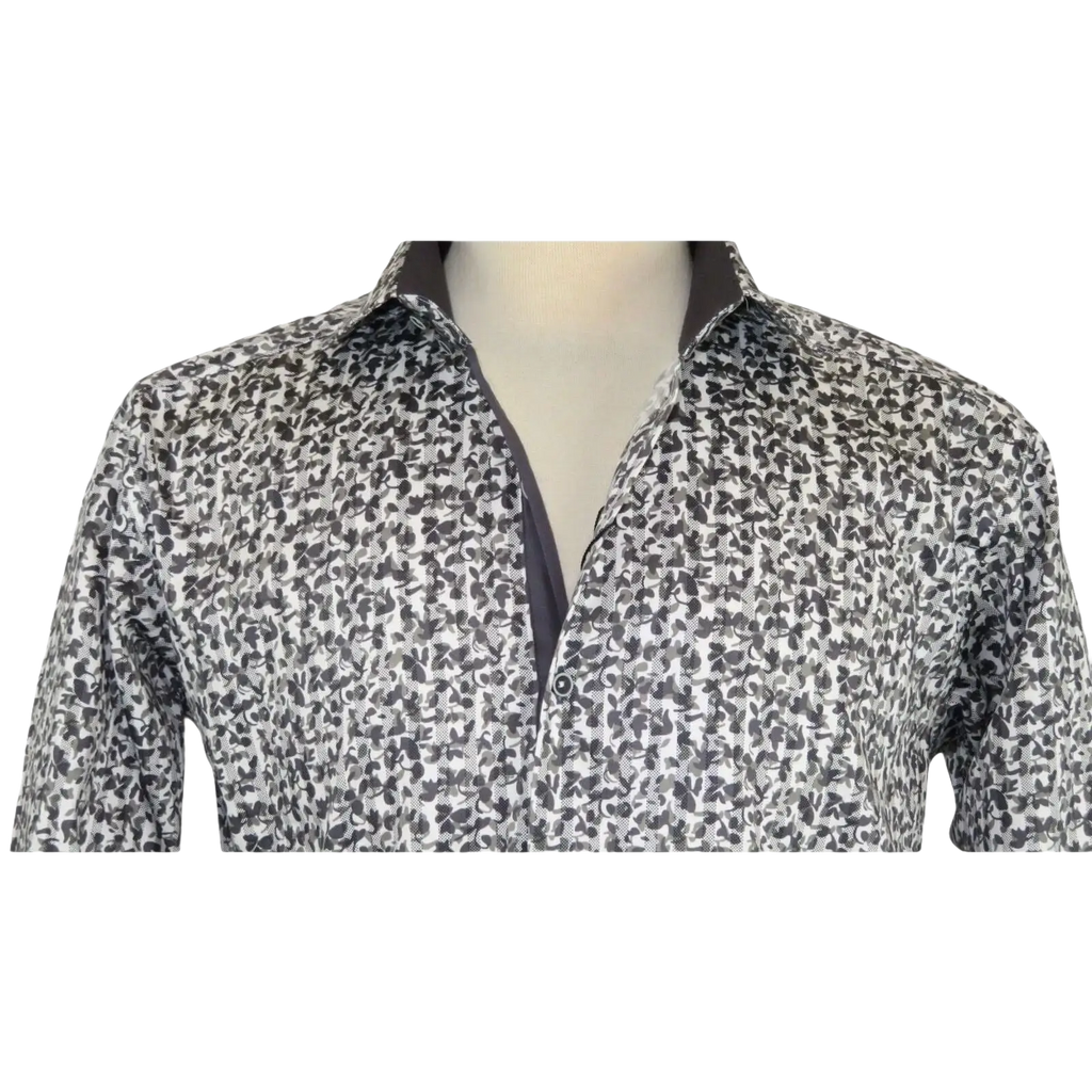 Men Shirt J.Valintin Turkey Usa Egyption Cotton Axxess Style 3T89 - 01 Gray - J.Valintin Men's Wear Legend - 4942