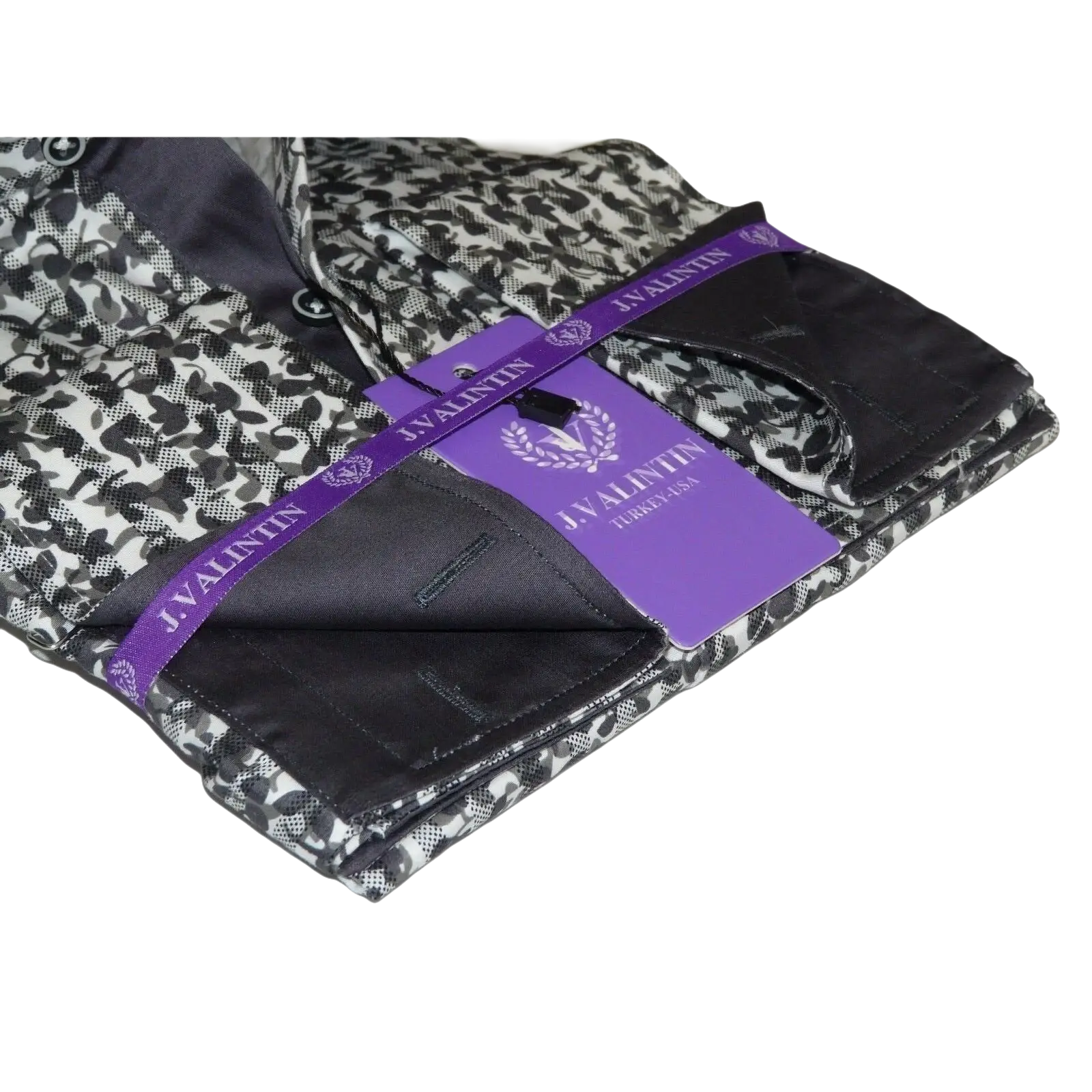 Men Shirt J.Valintin Turkey Usa Egyption Cotton Axxess Style 3T89 - 01 Gray - J.Valintin Men's Wear Legend - 4942