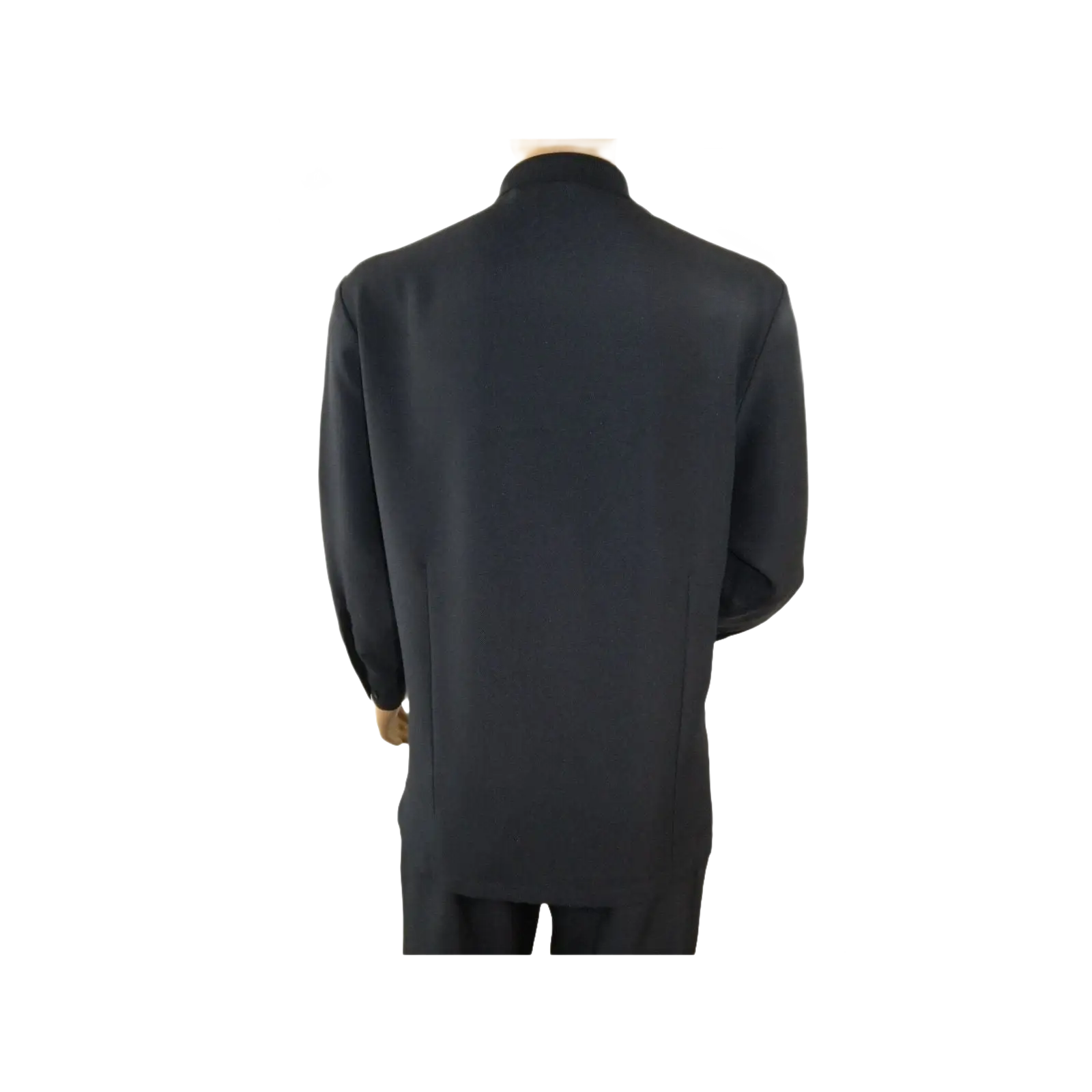 Men Silversilk 2pc Fancy walking leisure suit Italian woven knits 4411 Navy Blue - J.Valintin Men's Wear Legend - 98022