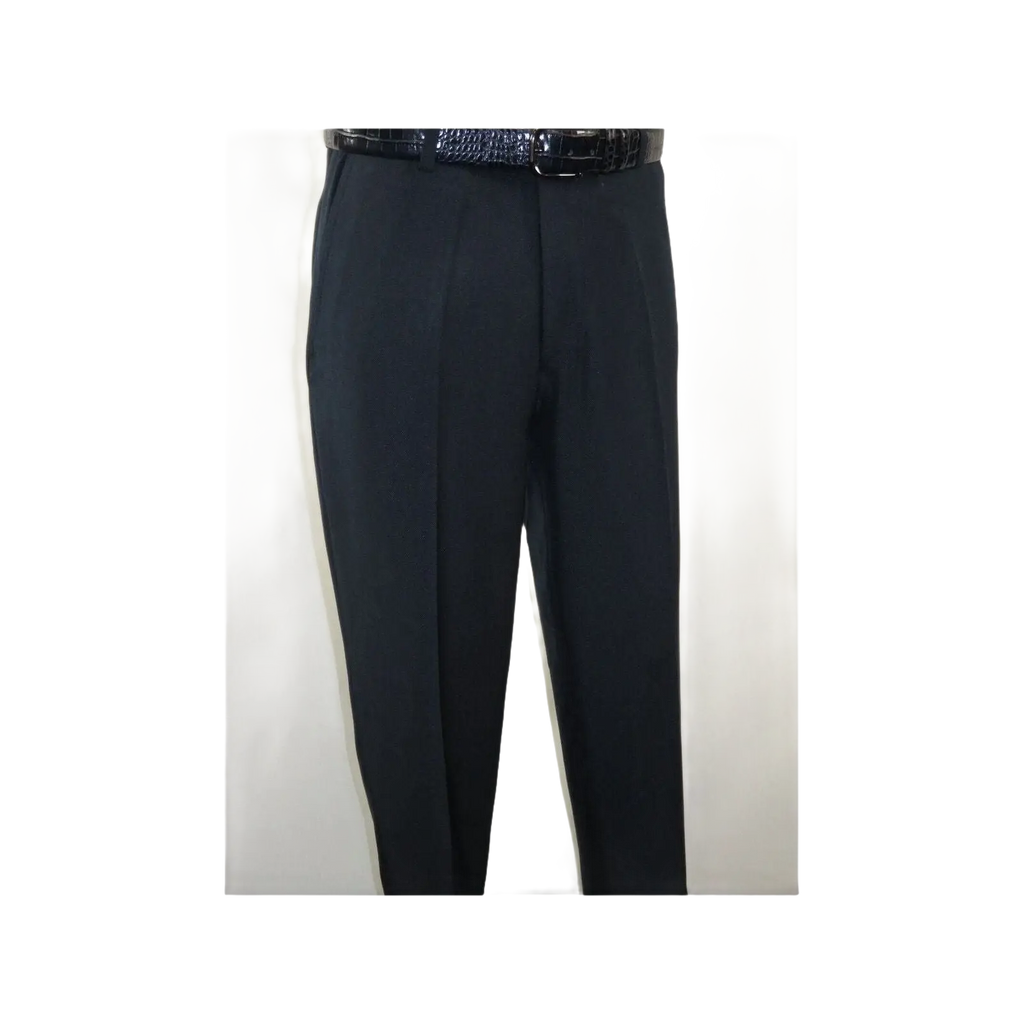 Men Silversilk 2pc Fancy walking leisure suit Italian woven knits 4411 Navy Blue - J.Valintin Men's Wear Legend - 98022