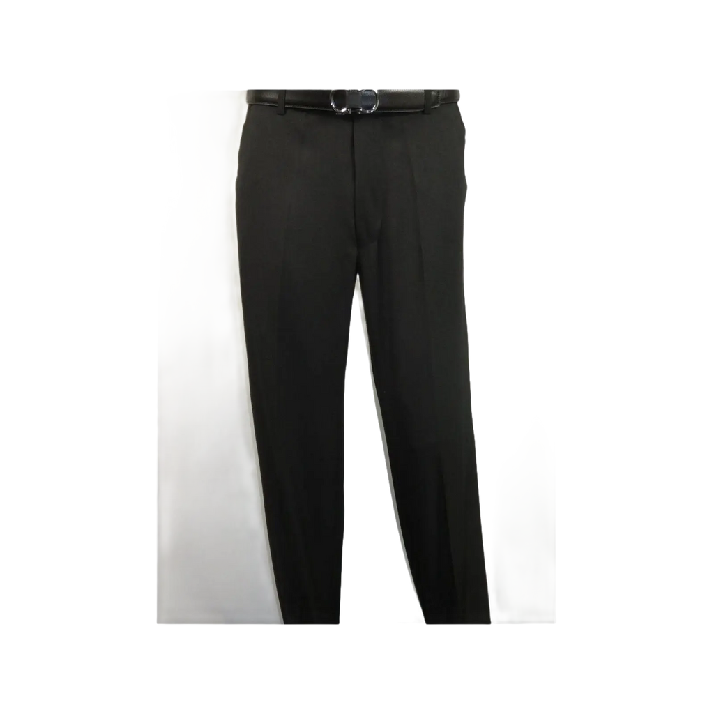 Men Silversilk 2pc walking leisure Matching Suit Italian woven knits 51011 Black - J.Valintin Men's Wear Legend - 100075