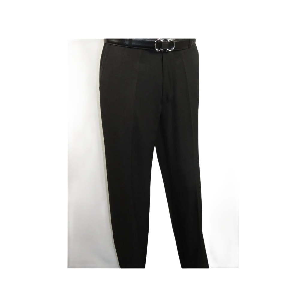 Men Silversilk 2pc walking leisure Matching Suit Italian woven knits 51011 Black - J.Valintin Men's Wear Legend - 100075
