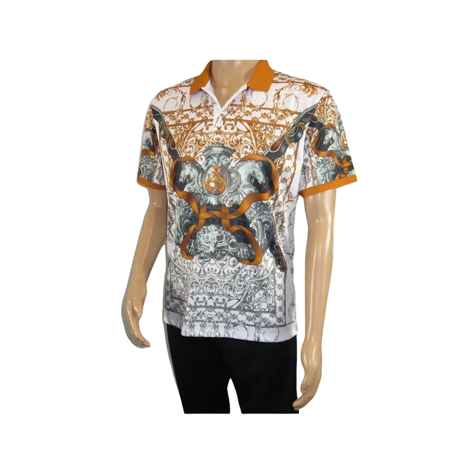 Men Sports Polo Shirt MIZUMI Black Edition Soft Micro Poly Fashion 56575 - A Multi - J.Valintin Men's Wear Legend - 99628