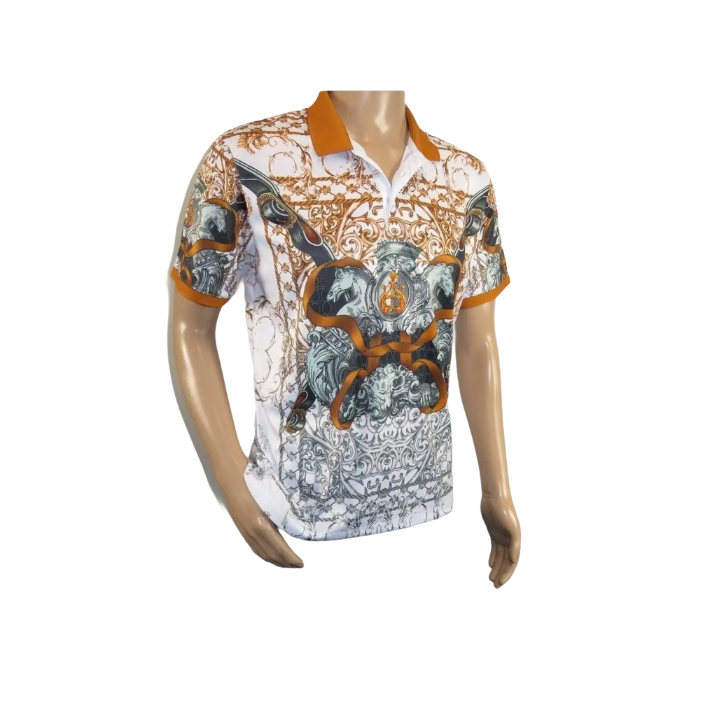 Men Sports Polo Shirt MIZUMI Black Edition Soft Micro Poly Fashion 56575 - A Multi - J.Valintin Men's Wear Legend - 99628