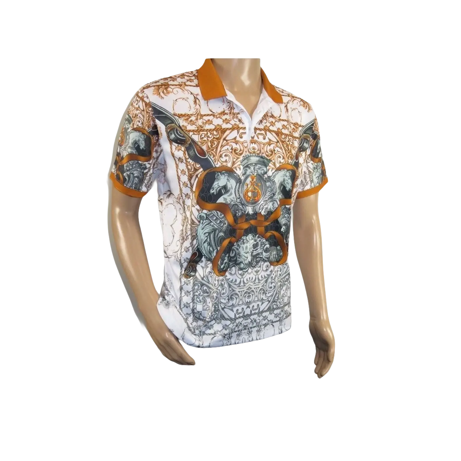 Men Sports Polo Shirt MIZUMI Black Edition Soft Micro Poly Fashion 56575 - A Multi - J.Valintin Men's Wear Legend - 99628