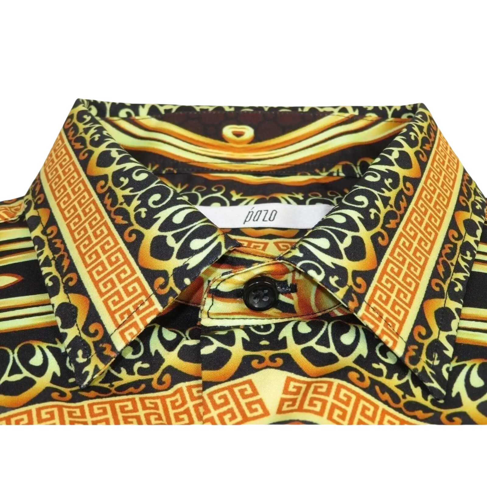 Men Sports Shirt by DE - NIKO Long Sleeves Fashion Print Soft Modal DNK6902 Red - J.Valintin Men's Wear Legend - 100136