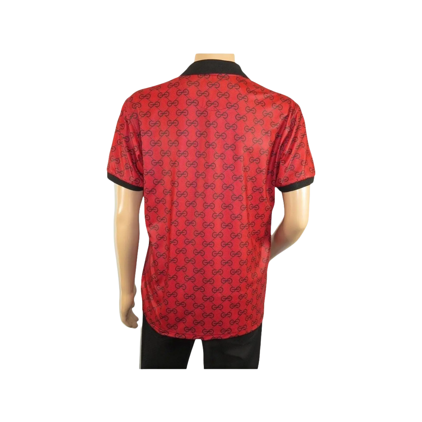 Men Sports Shirt DE - NIKO Short Sleeves Soft Modal Fashion Polo Shirt G1121 Red - J.Valintin Men's Wear Legend - 100181