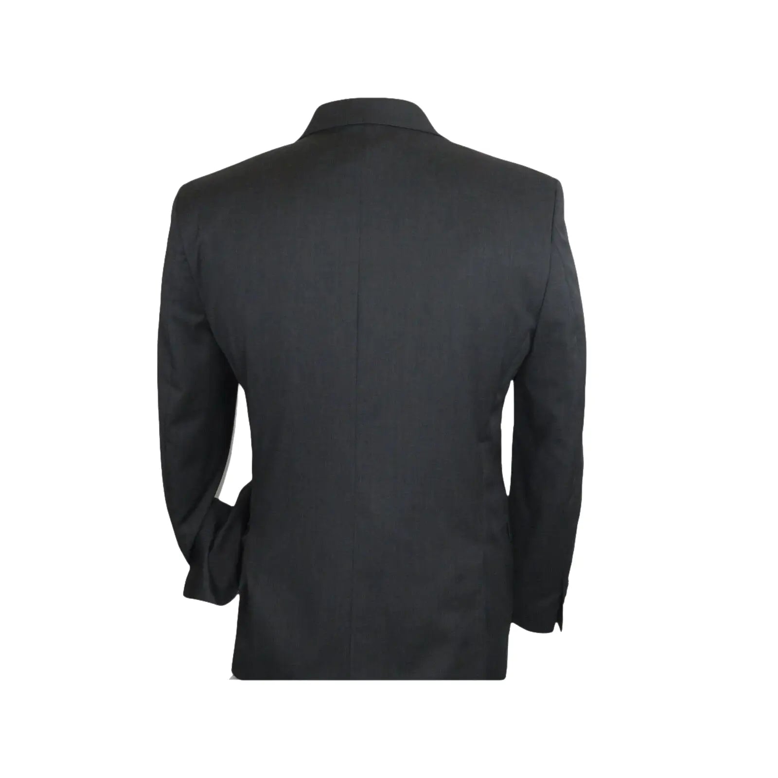 Men Suit ADOLFO 3Pc 100% Soft Wool Vested Business Formal 2 Button 1608 Charcoal - J.Valintin Men's Wear Legend - 26748