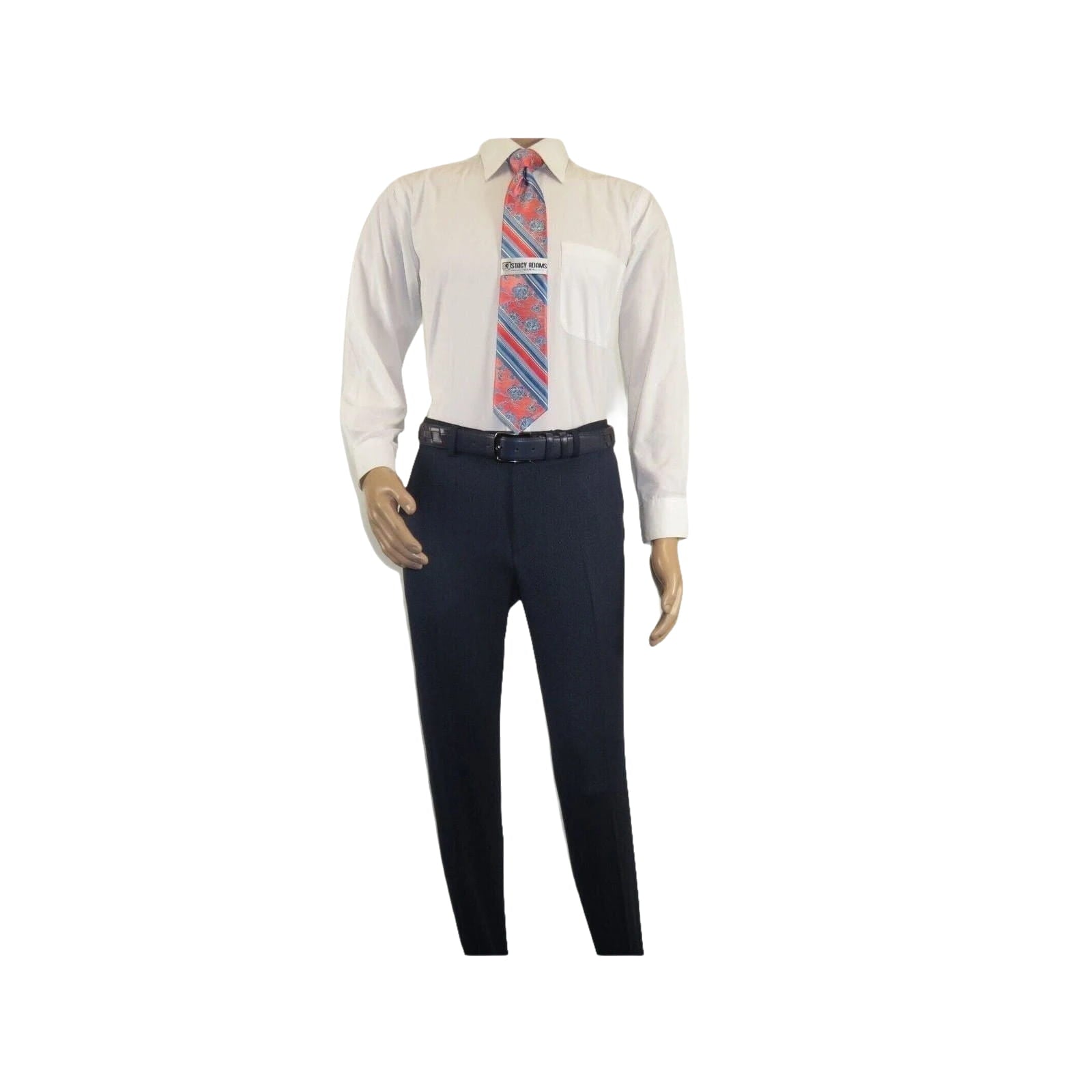 Men Suit BERLUSCONI Turkey 100% Italian Wool 180's Double Breasted #Ber32 Navy - J.Valintin Men's Wear Legend - 100983