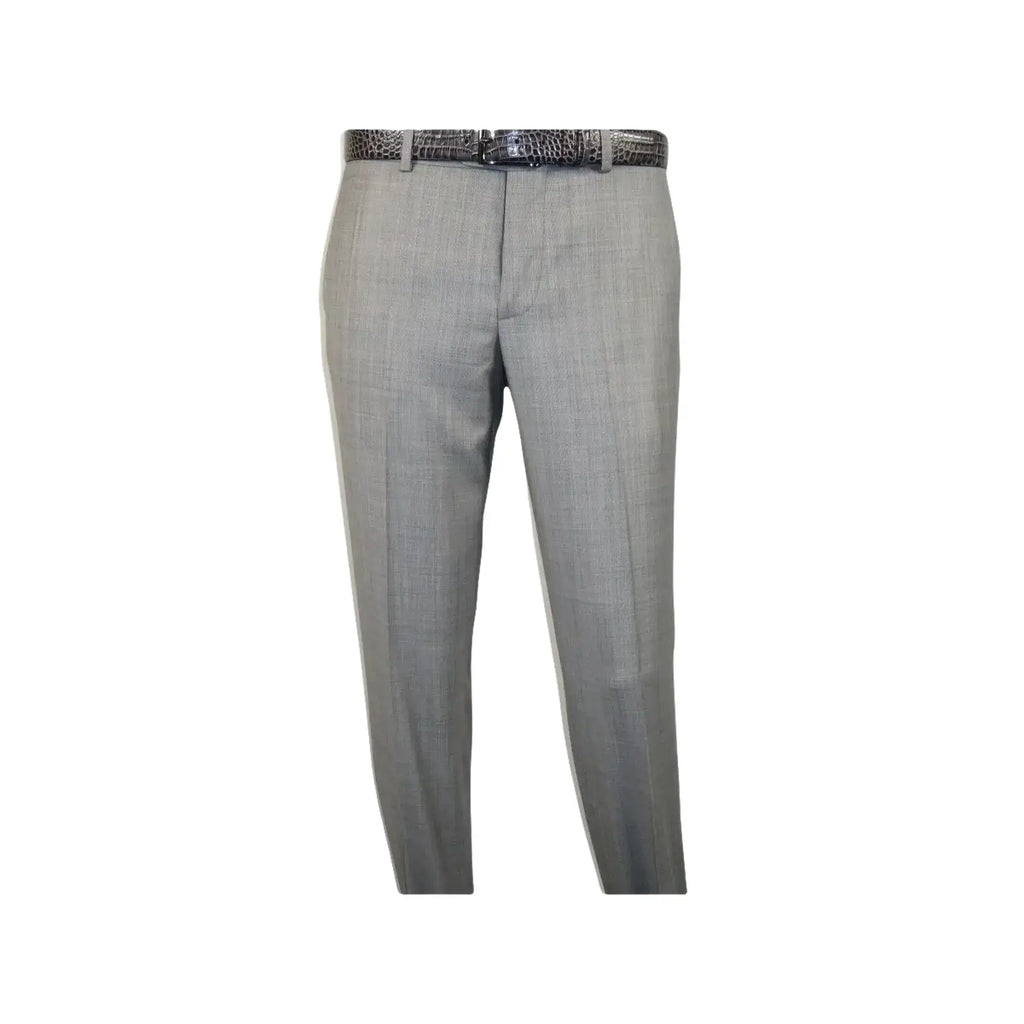 Men Suit BERLUSCONI Turkey 100% Italian Wool Super 180's 3pc Vested #Ber10 Gray - J.Valintin Men's Wear Legend - 98538