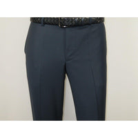 Men Suit BERLUSCONI Turkey 100% Italian Wool Super 180's 3pc Vested #Ber18 Blue - J.Valintin Men's Wear Legend - 98594
