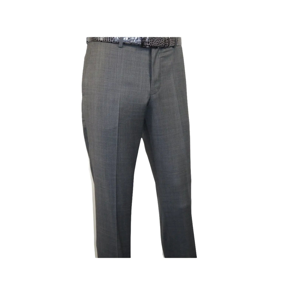 Men Suit BERLUSCONI Turkey 100% Italian Wool Super 180's 3pc Vested #Ber9 gray - J.Valintin Men's Wear Legend - 98531