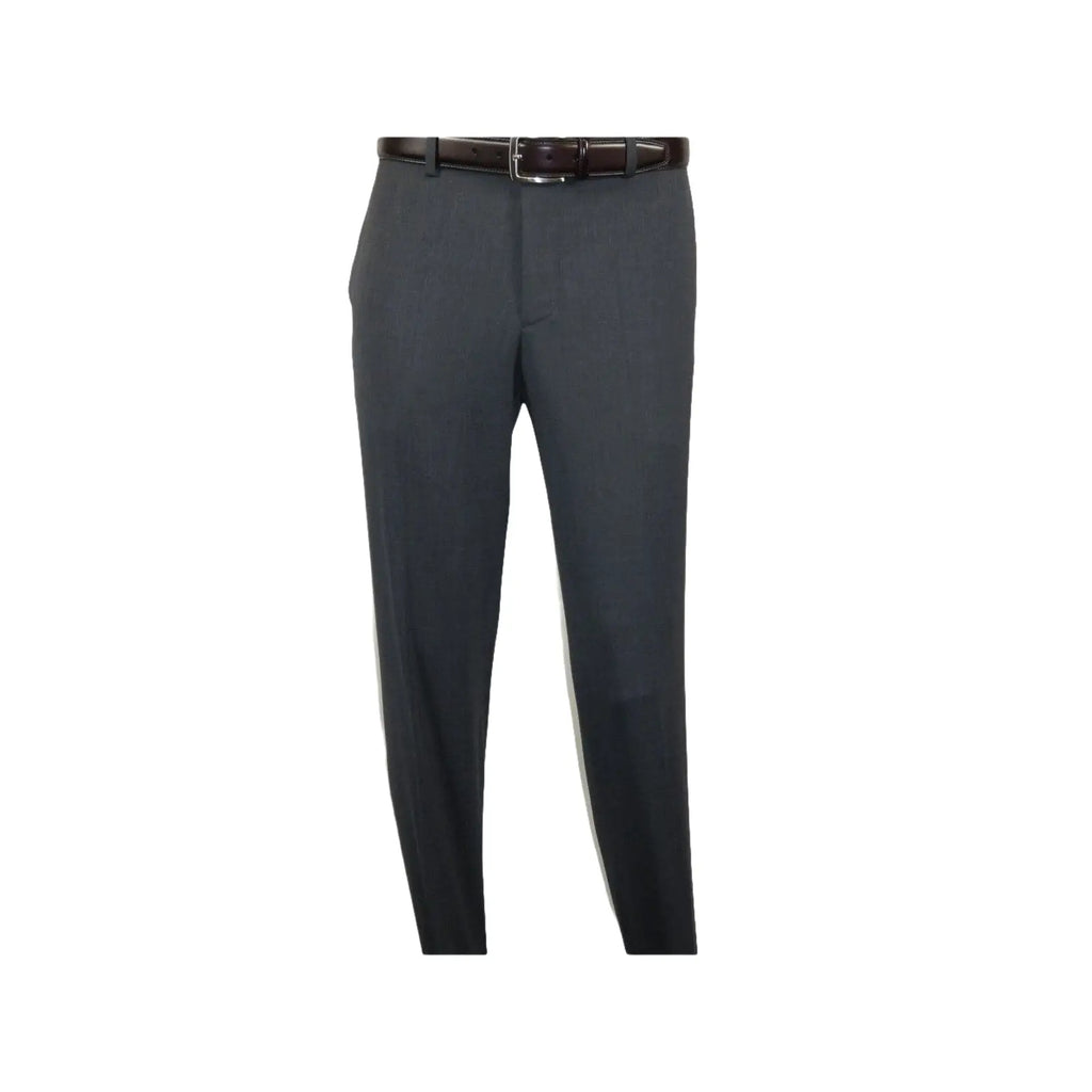 Men Suit BERLUSCONI Turkey 100% Italian Wool Super 180's Vested #Ber15 Charcoal - J.Valintin Men's Wear Legend - 98573