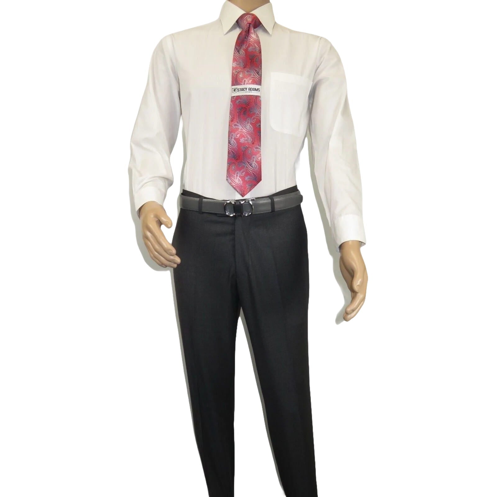 Men Suit BERLUSCONI Turkey 100% Soft Italian Wool Super 180's #Ber26 Gray Plaid - J.Valintin Men's Wear Legend - 100942