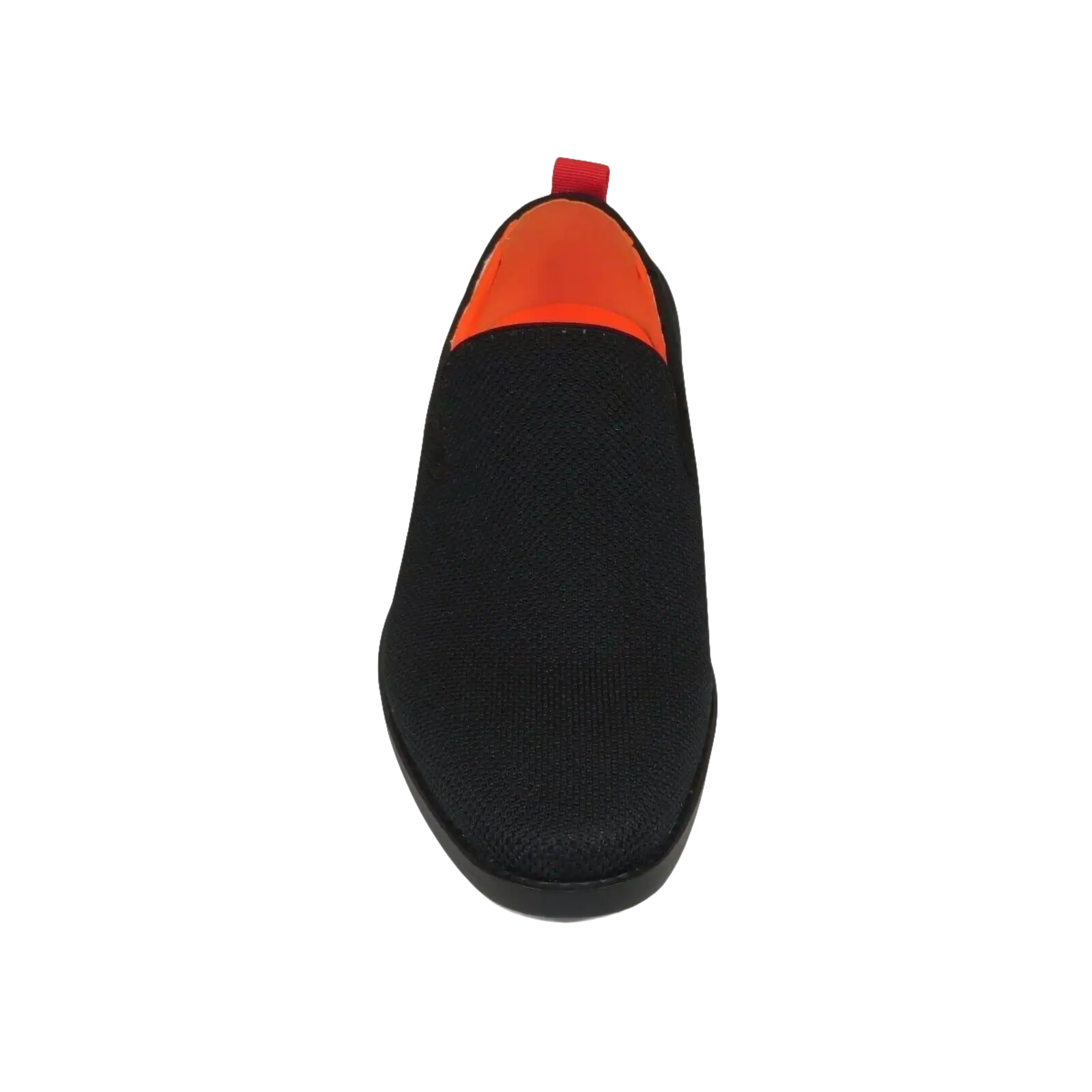 Men Tayno Dressy Casual Knit Fabric Comfortable Slip on Loafer #ALPHA F Black - J.Valintin Men's Wear Legend - 100860