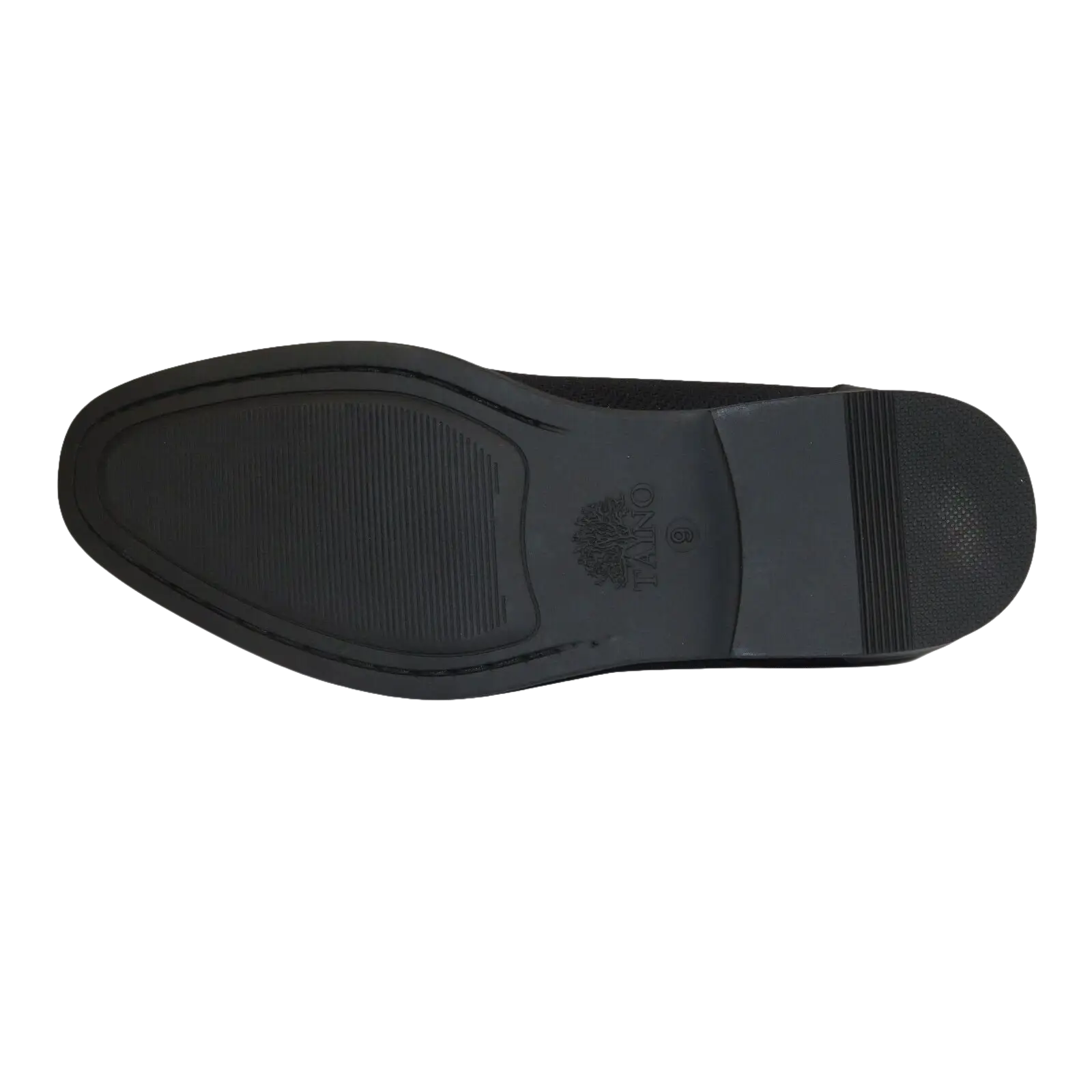 Men Tayno Dressy Casual Knit Fabric Comfortable Slip on Loafer #ALPHA F Black - J.Valintin Men's Wear Legend - 100860