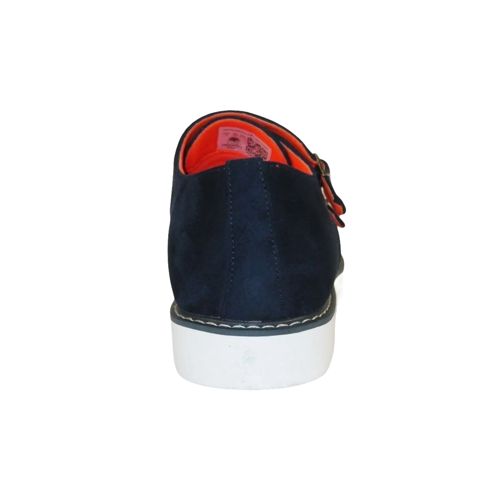 Men Tayno Dressy Casual Soft Suede Comfortable Double Buckle #Freshman Navy - J.Valintin Men's Wear Legend - 100891