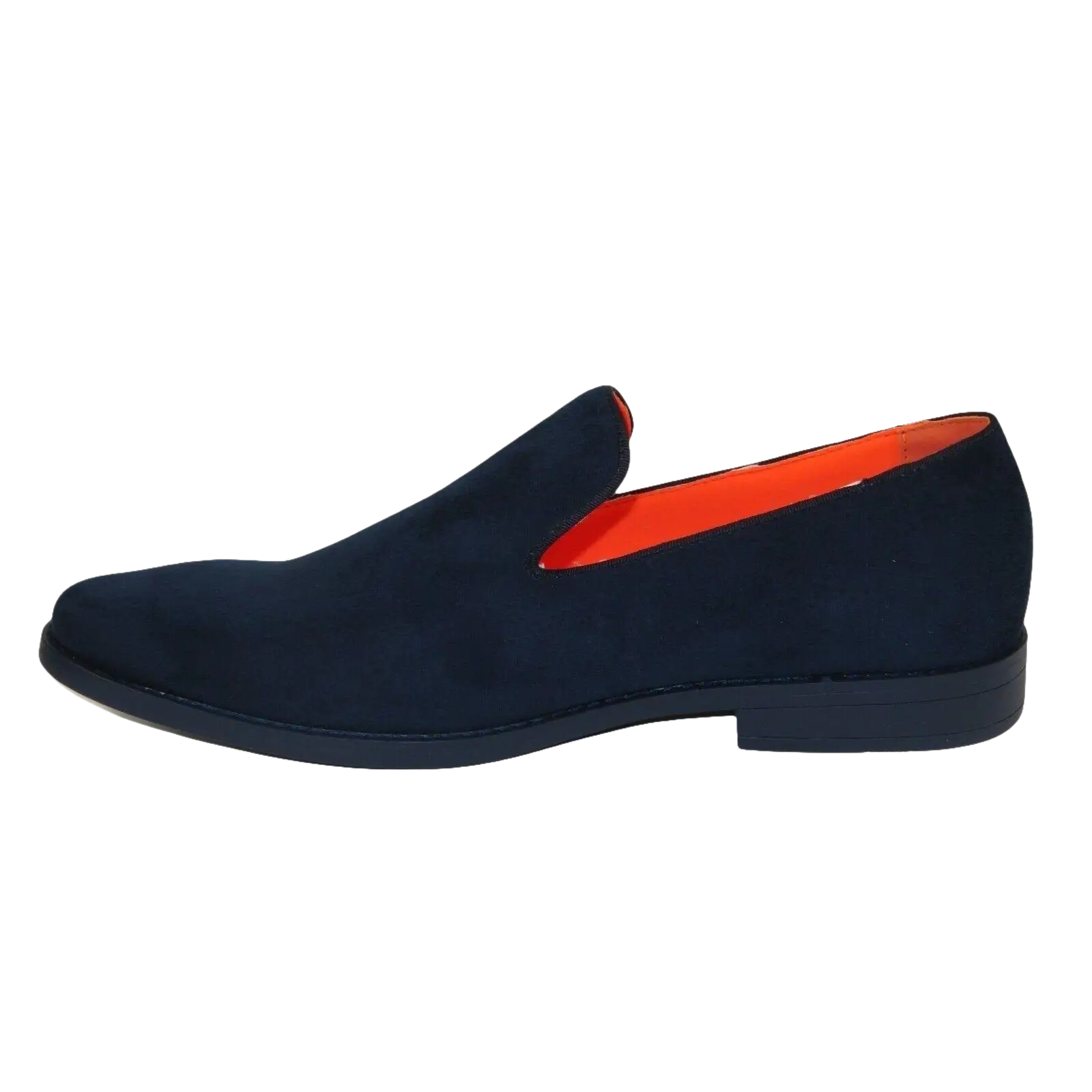 Men Tayno Dressy Casual Soft Suede Comfortable Slip on Loafer #ALPHA S Navy - J.Valintin Men's Wear Legend - 100879