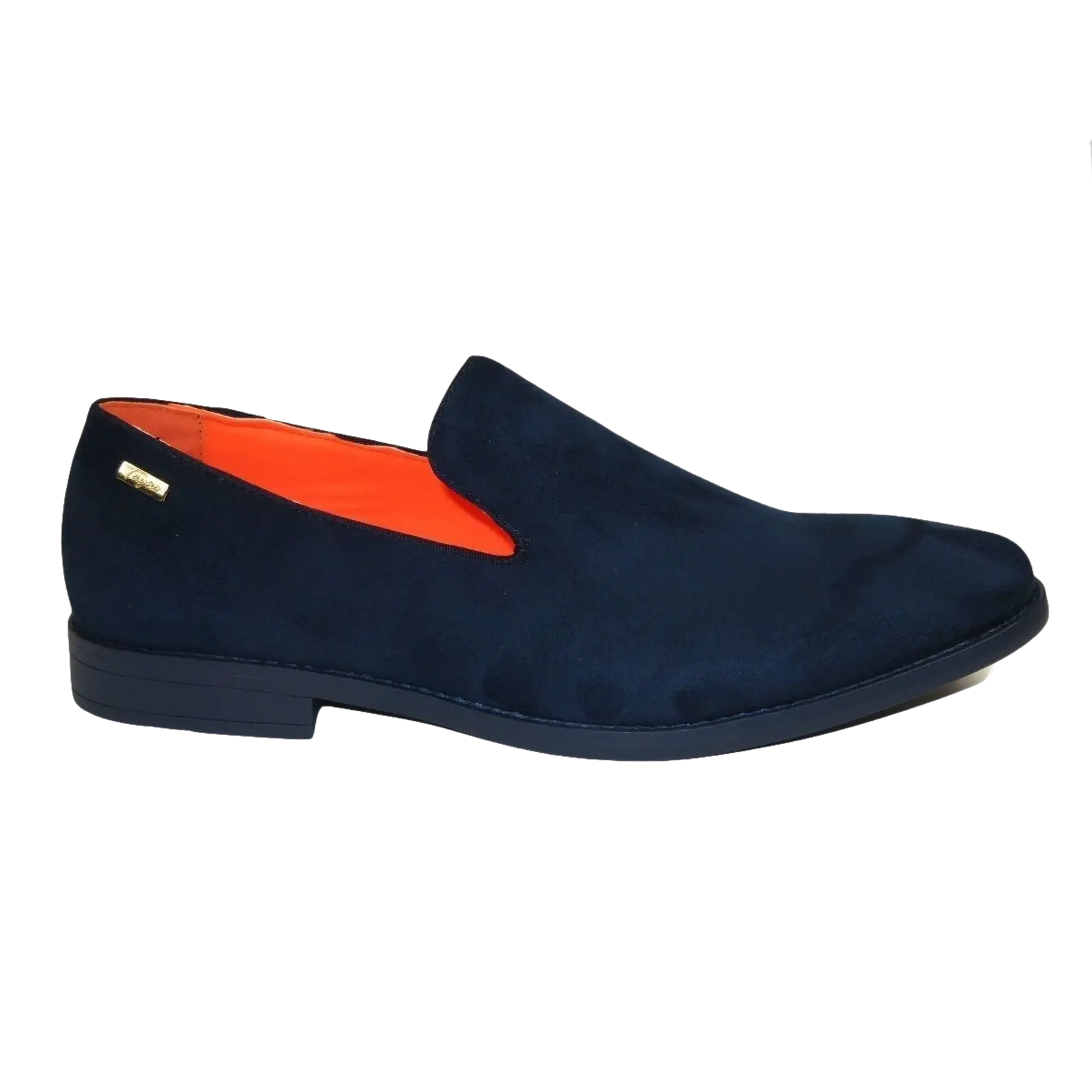 Men Tayno Dressy Casual Soft Suede Comfortable Slip on Loafer #ALPHA S Navy - J.Valintin Men's Wear Legend - 100879